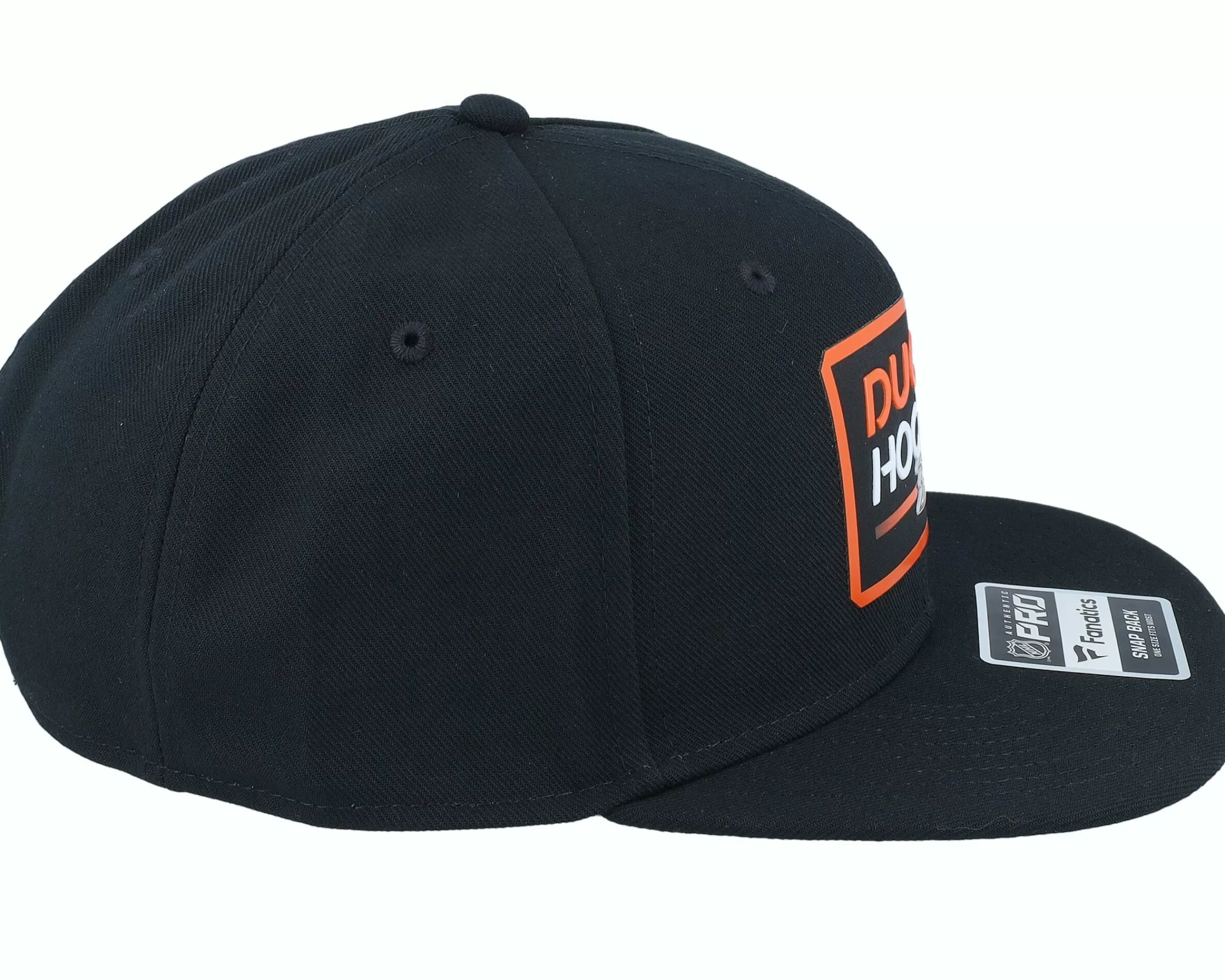 Fanatics Anaheim Ducks Authentic Pro Prime Beanie Athletic Black Snapback - -Unisex Snapback