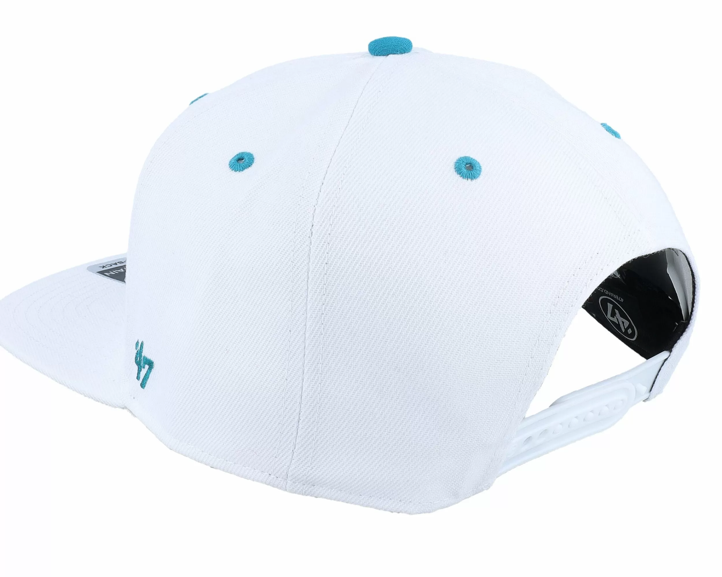 47 Brand Anaheim Ducks Nhl Crosstown Pop '47 Cap White Snapback - -Unisex Snapback