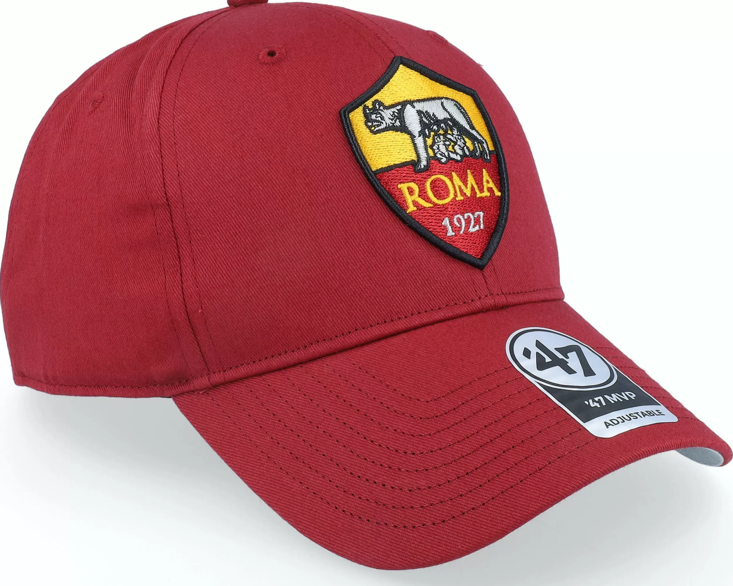 47 Brand As Roma Raised Basic 47 Mvp Trojan Red Adjustable - -Unisex Adjustable