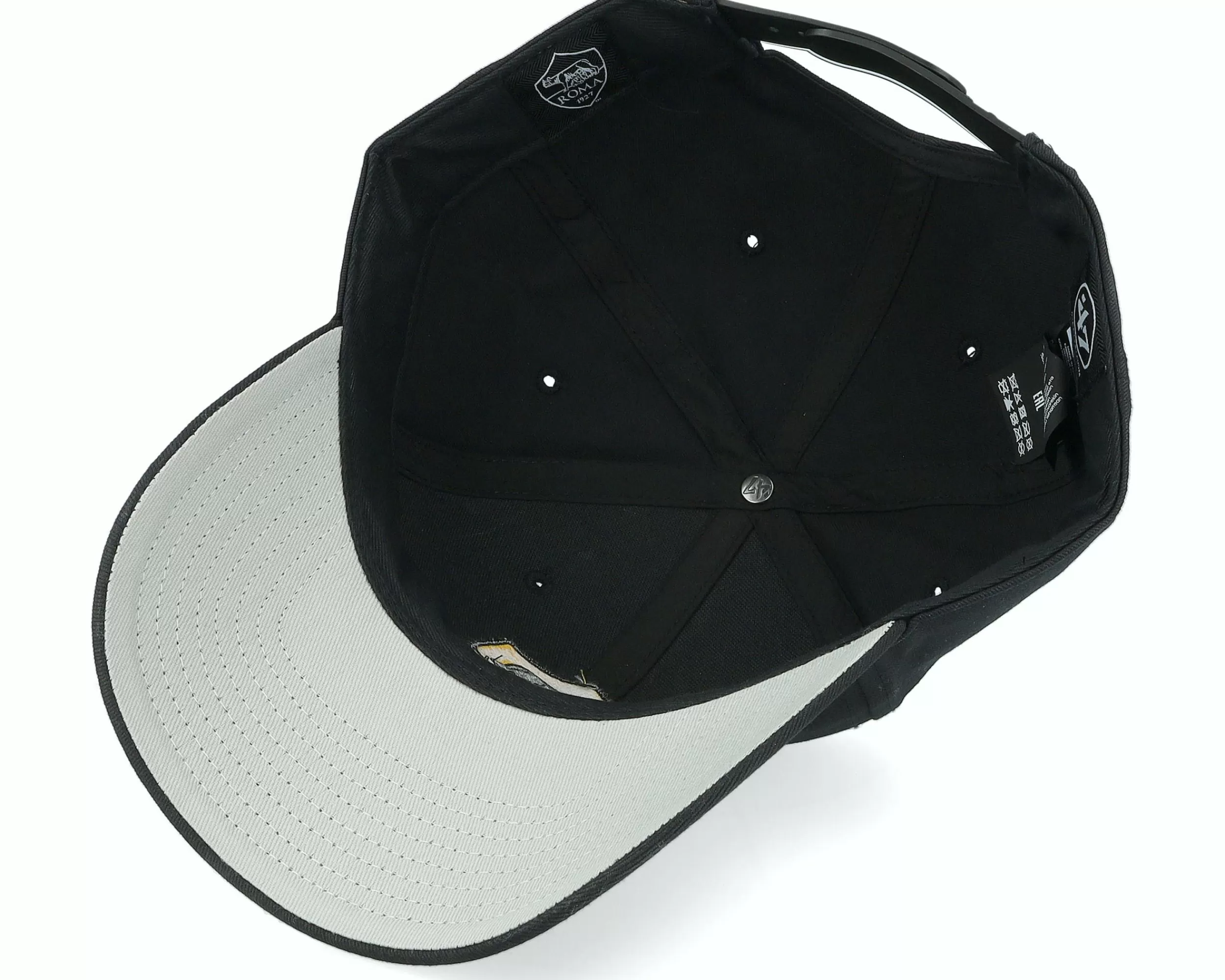 47 Brand As Roma Raised Basic Mvp Black Adjustable - -Unisex Adjustable