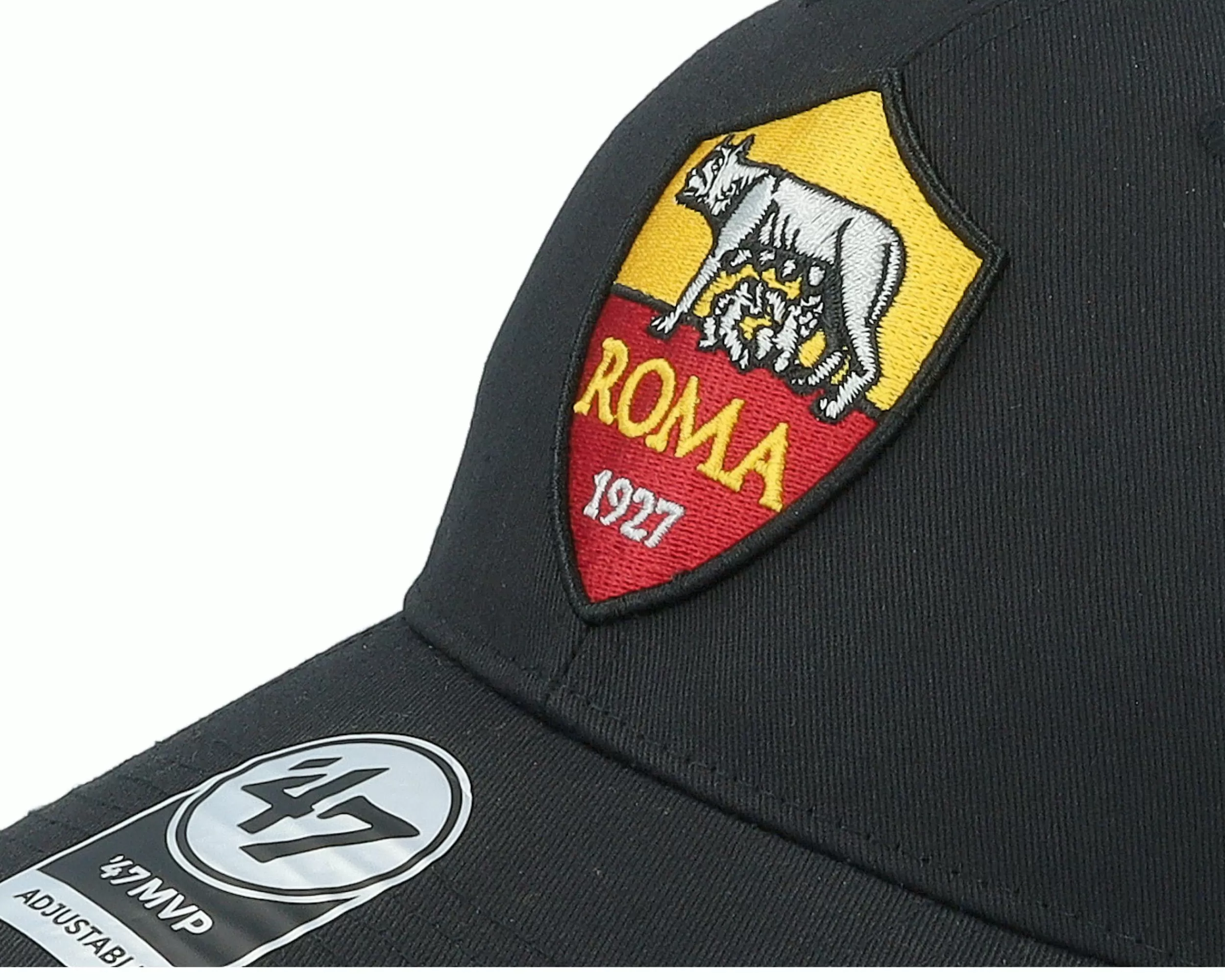 47 Brand As Roma Raised Basic Mvp Black Adjustable - -Unisex Adjustable