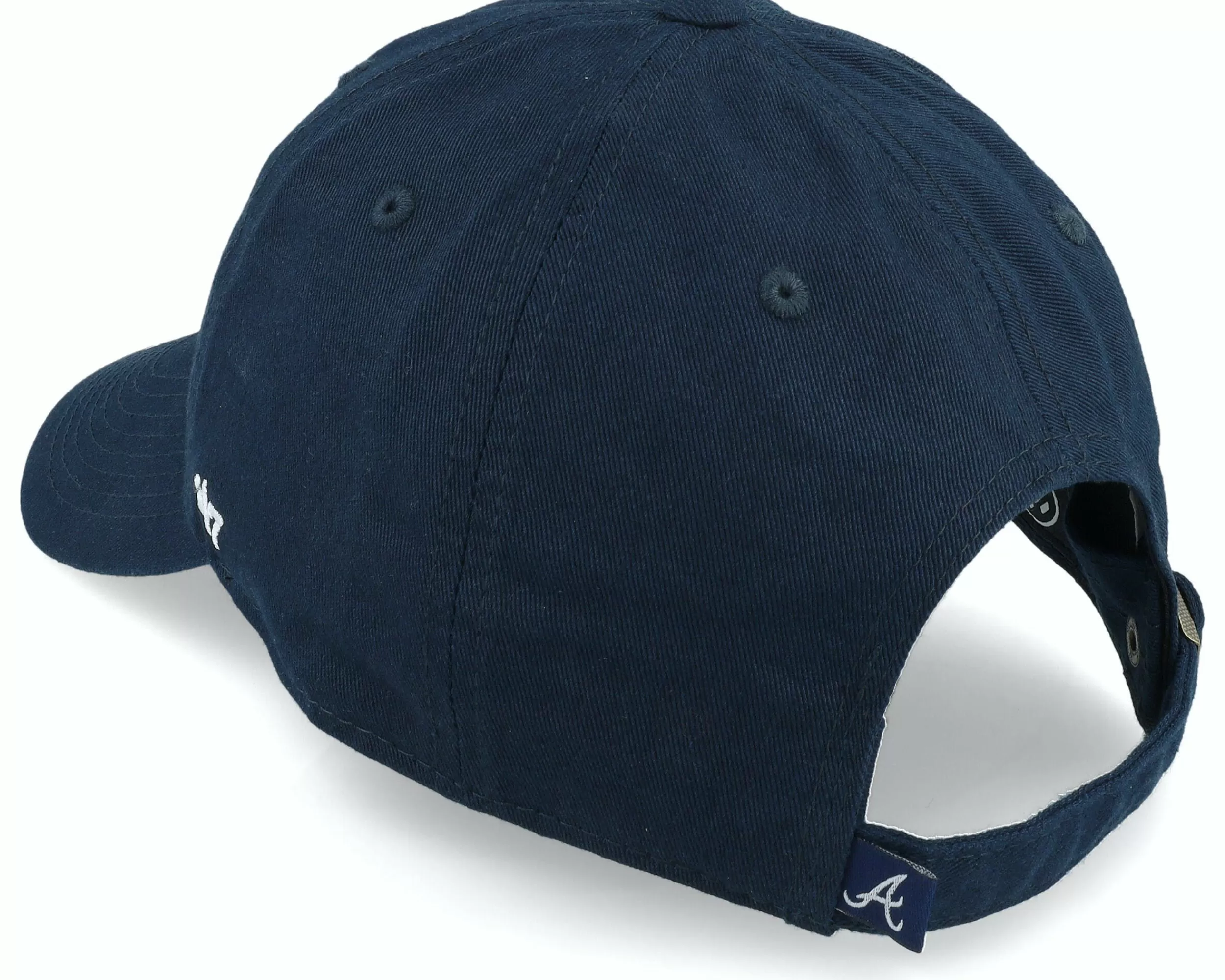 47 Brand Atlanta Braves Clean Up Navy Dad Cap - -Unisex Dad Cap