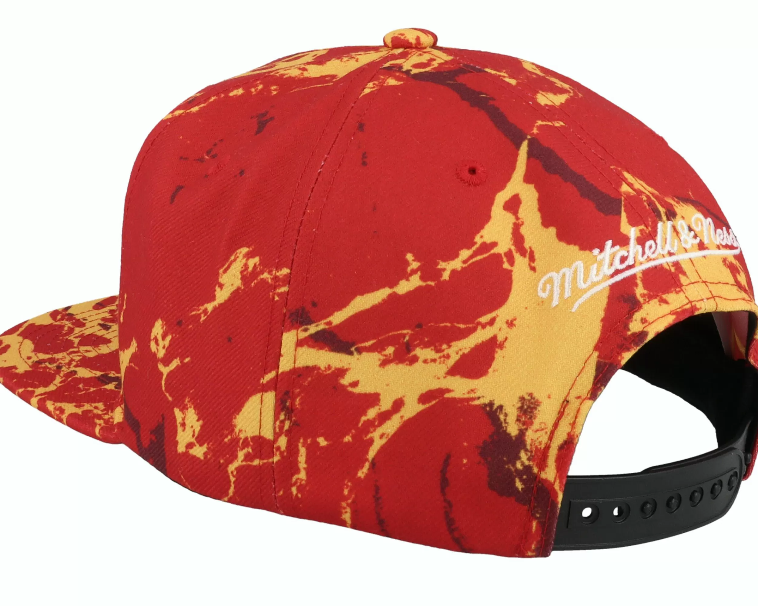 Mitchell & Ness Atlanta Hawks Down For All Red Snapback - -Unisex Snapback