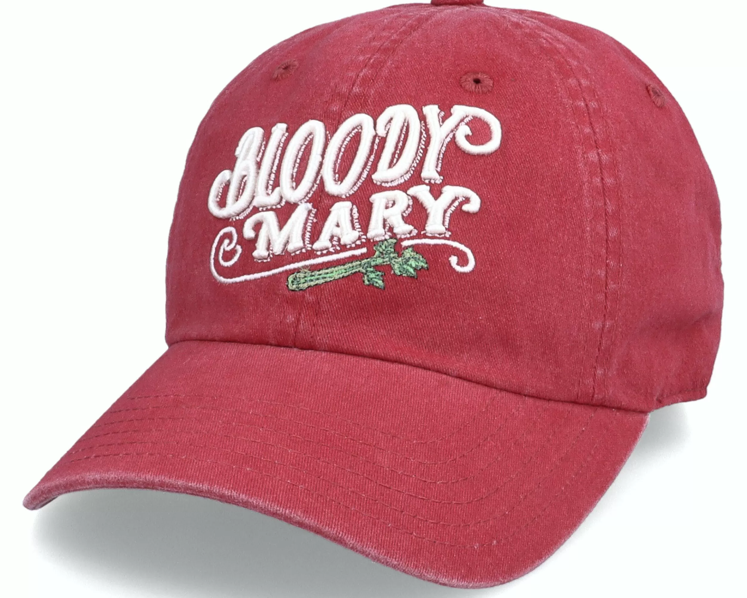 American Needle Bloody Mary Archive Cocktail Dark Red Dad Cap - -Unisex Dad Cap