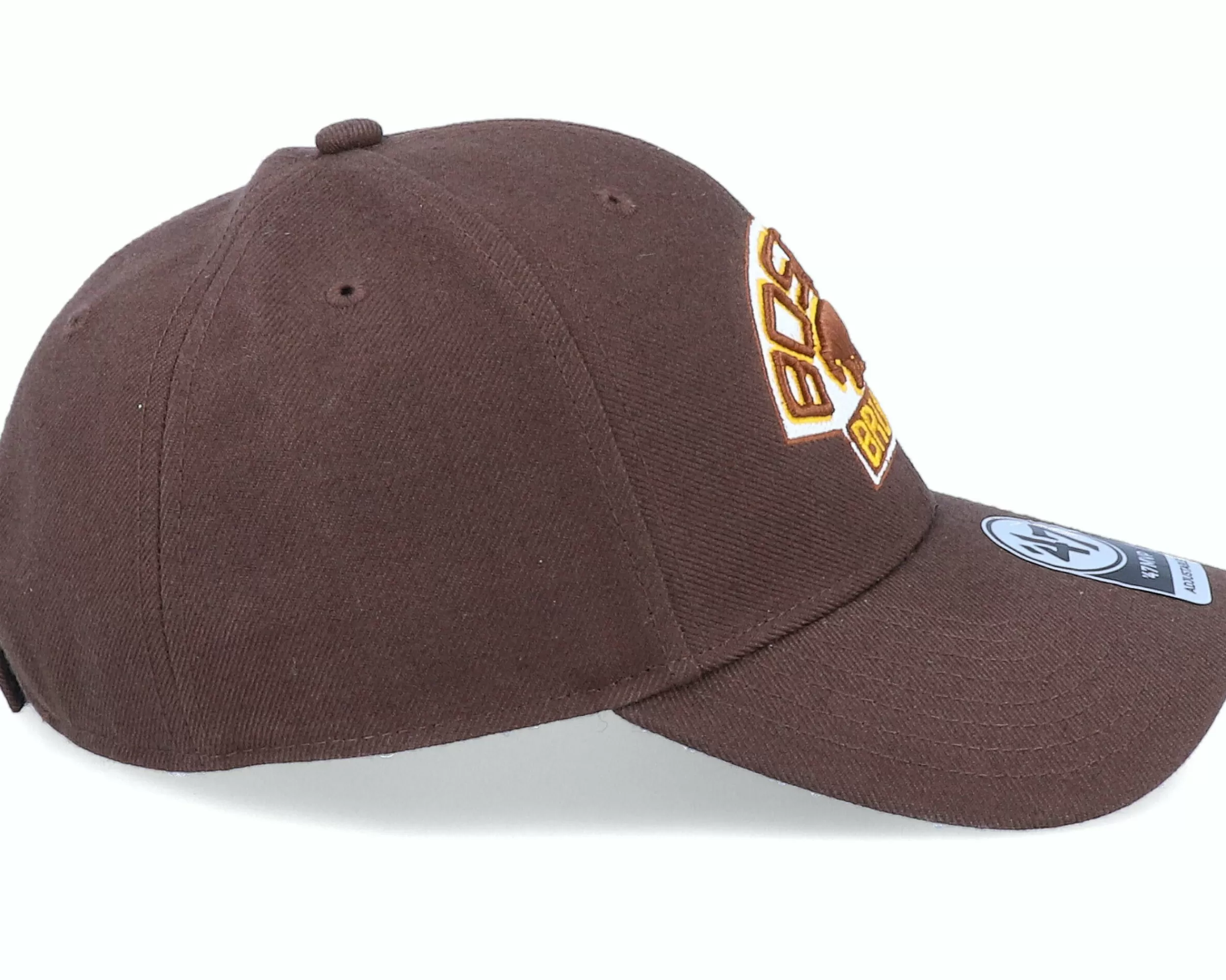 47 Brand Boston Bruins Mvp Vintage Brown Adjustable - -Unisex Adjustable
