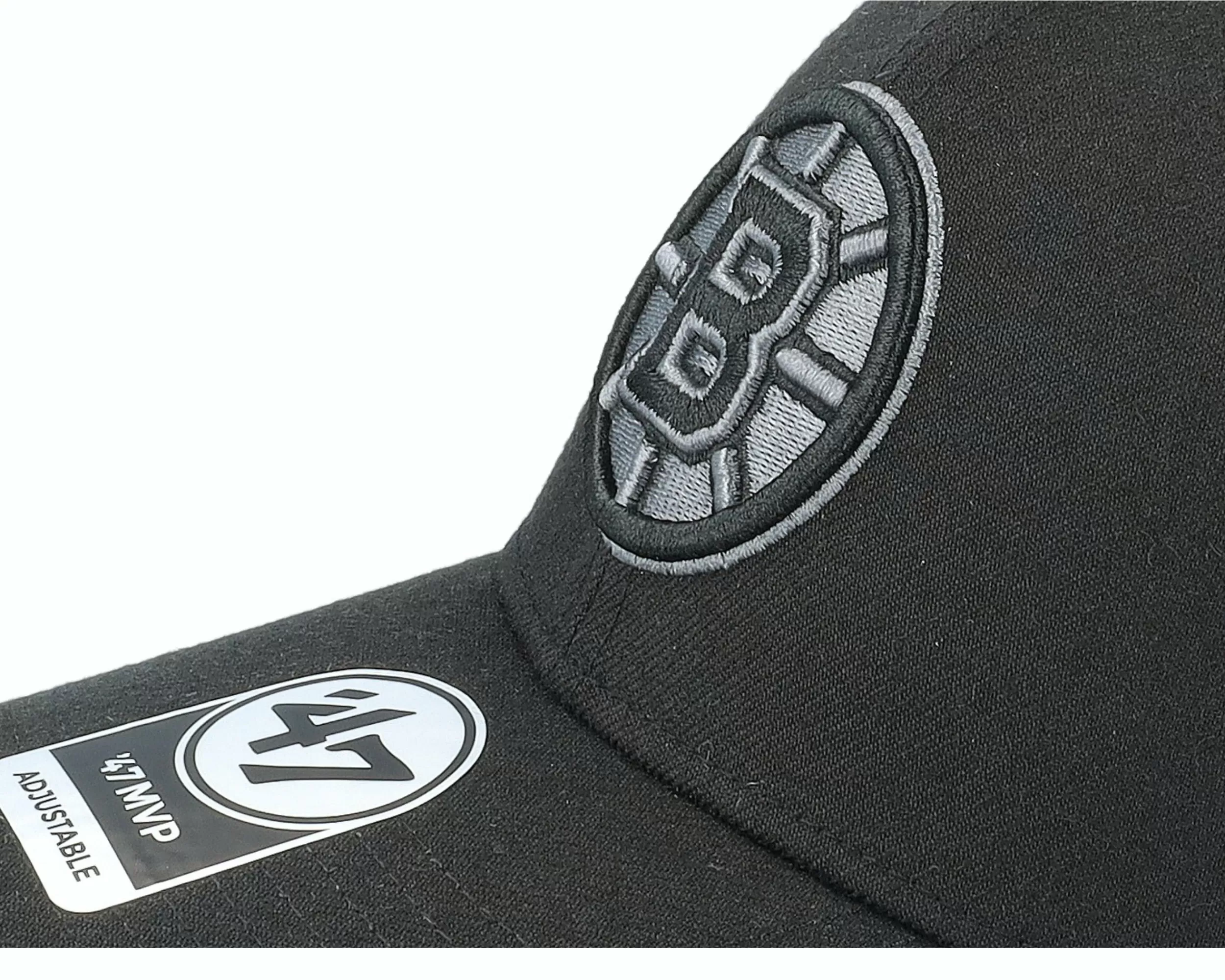 47 Brand Boston Bruins Nhl Mvp Black Adjustable - -Unisex Adjustable