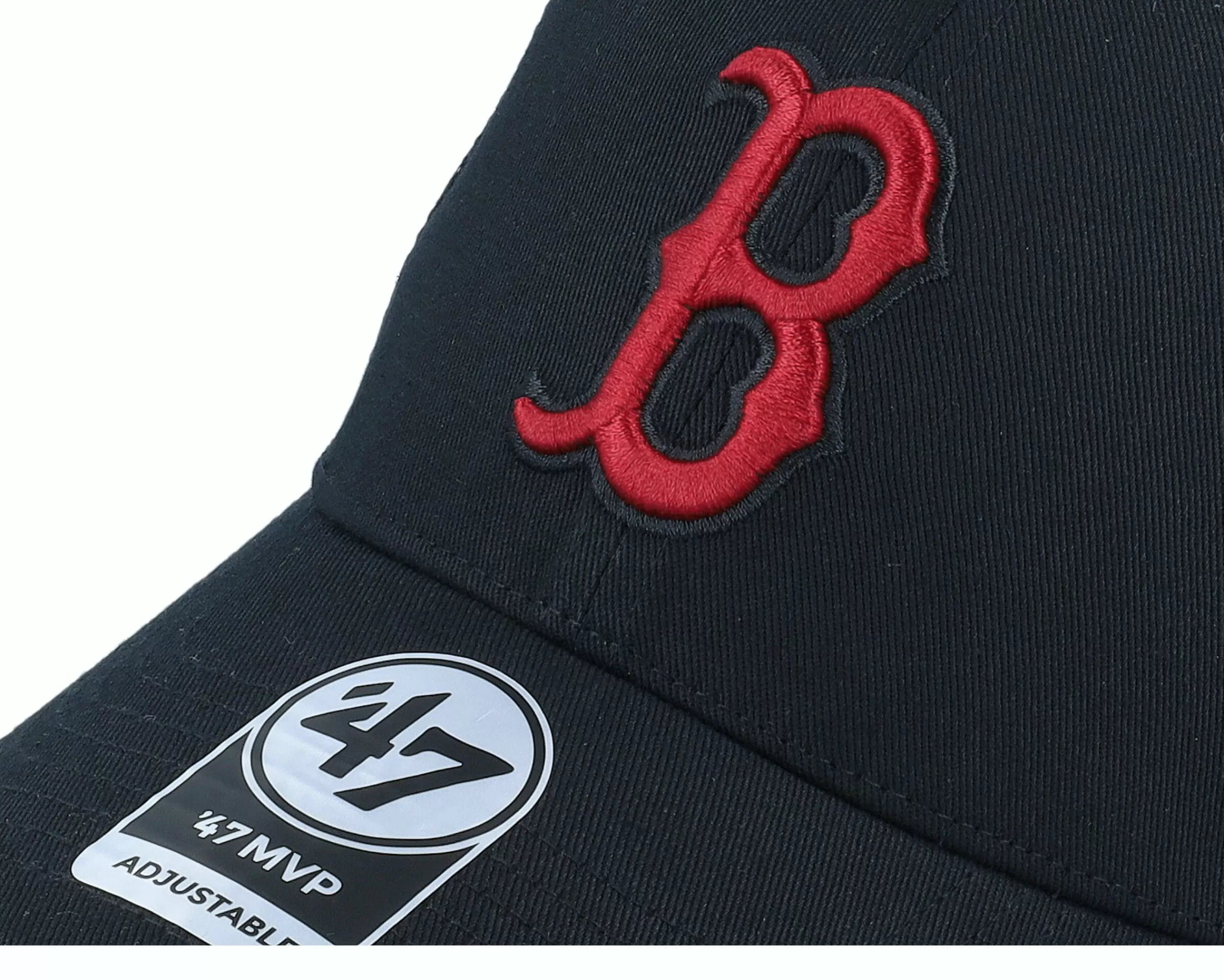 47 Brand Boston Red Sox Ballpark Mesh Mvp Black Adjustable - -Unisex Adjustable