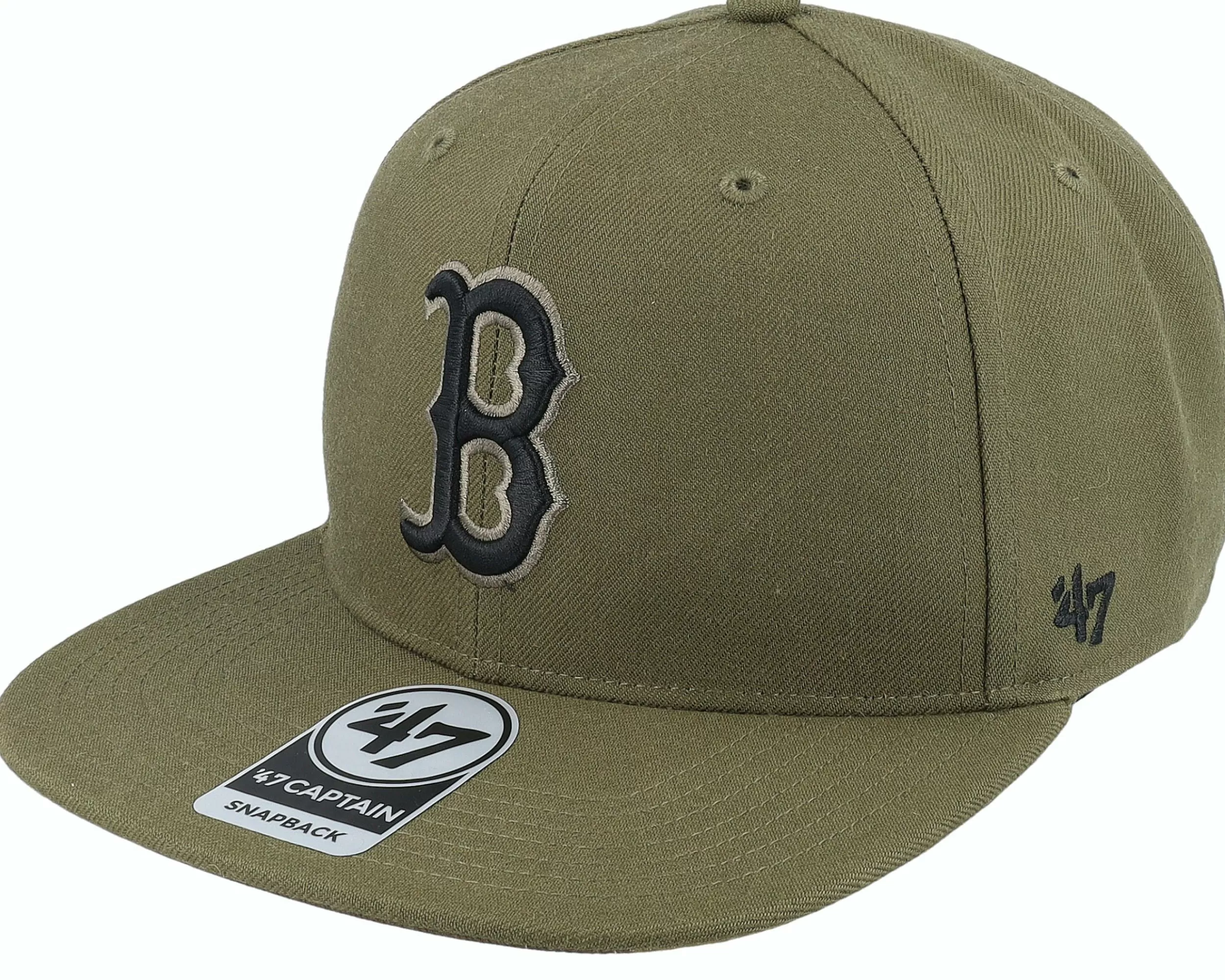 47 Brand Boston Red Sox Mlb Ball Park Camo Captain Sandalwood Snapback - -Unisex Snapback