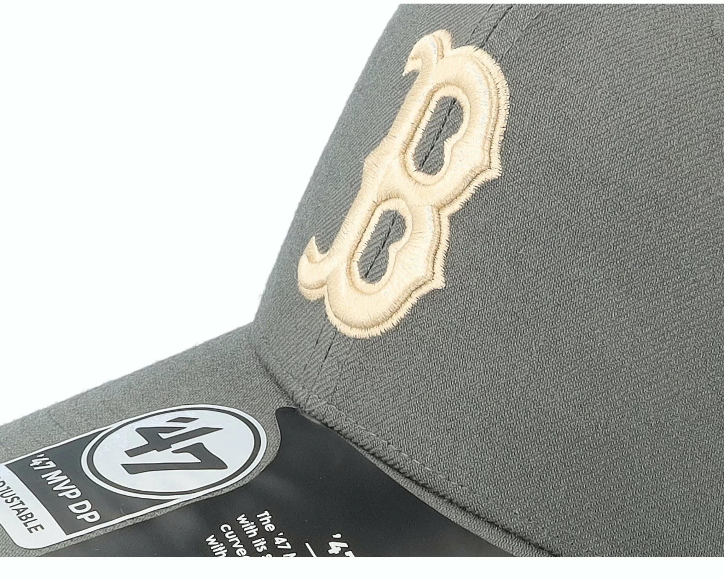 47 Brand Boston Red Sox Mlb Cold Zone Mvp Dp Charcoal Adjustable - -Unisex Adjustable