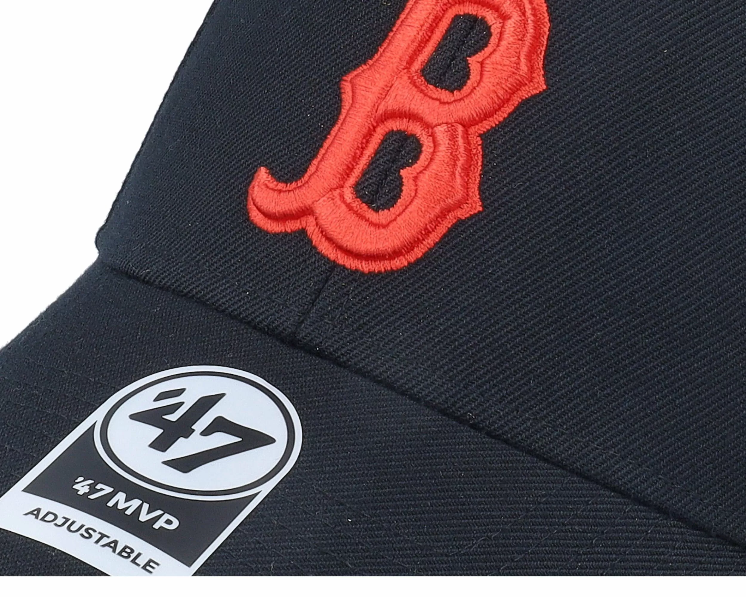 47 Brand Boston Red Sox Mlb Mvp Black Adjustable - -Unisex Adjustable