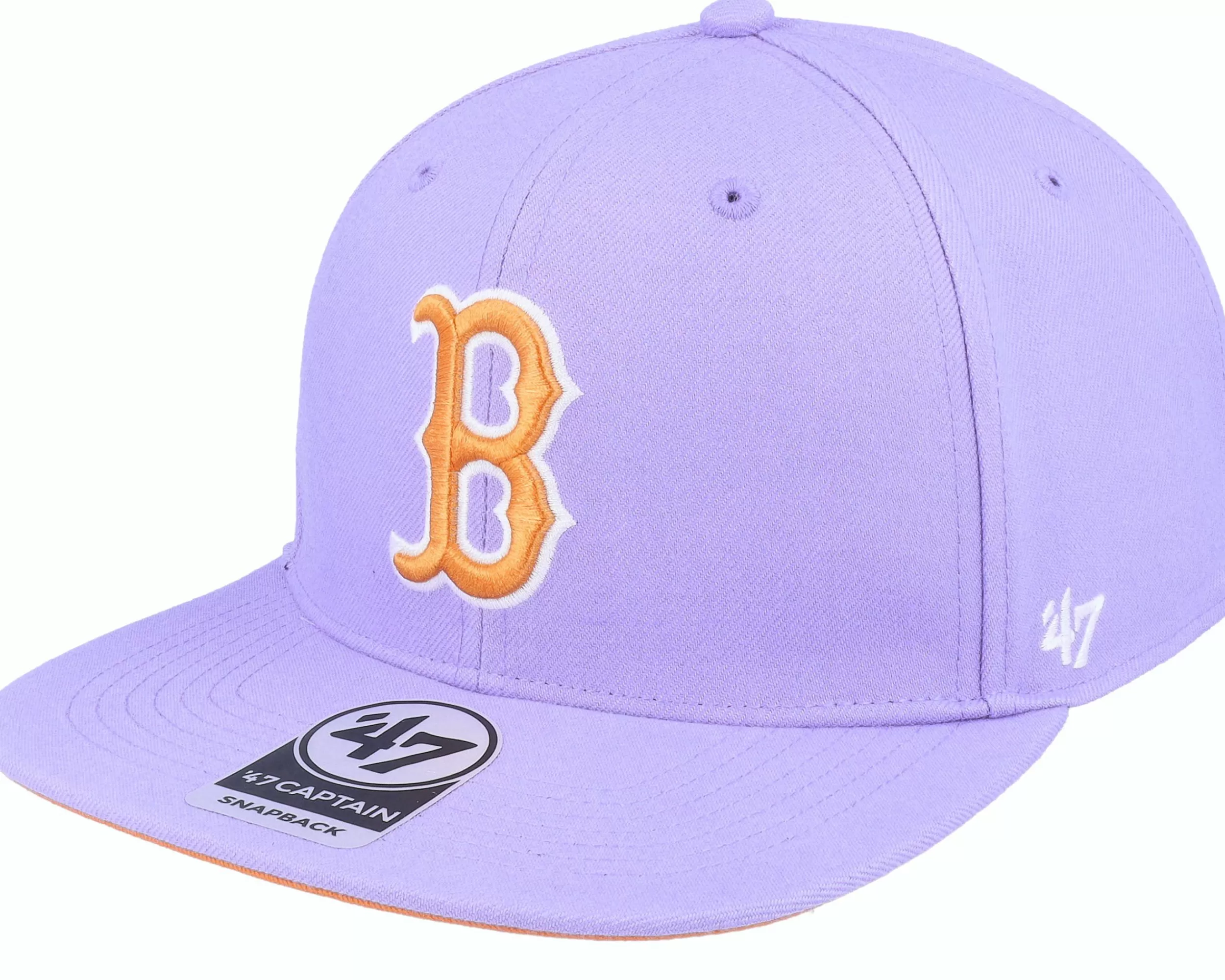 47 Brand Boston Red Sox Mlb Sure Shot Under 47 Captain Lavender Snapback - -Unisex Snapback