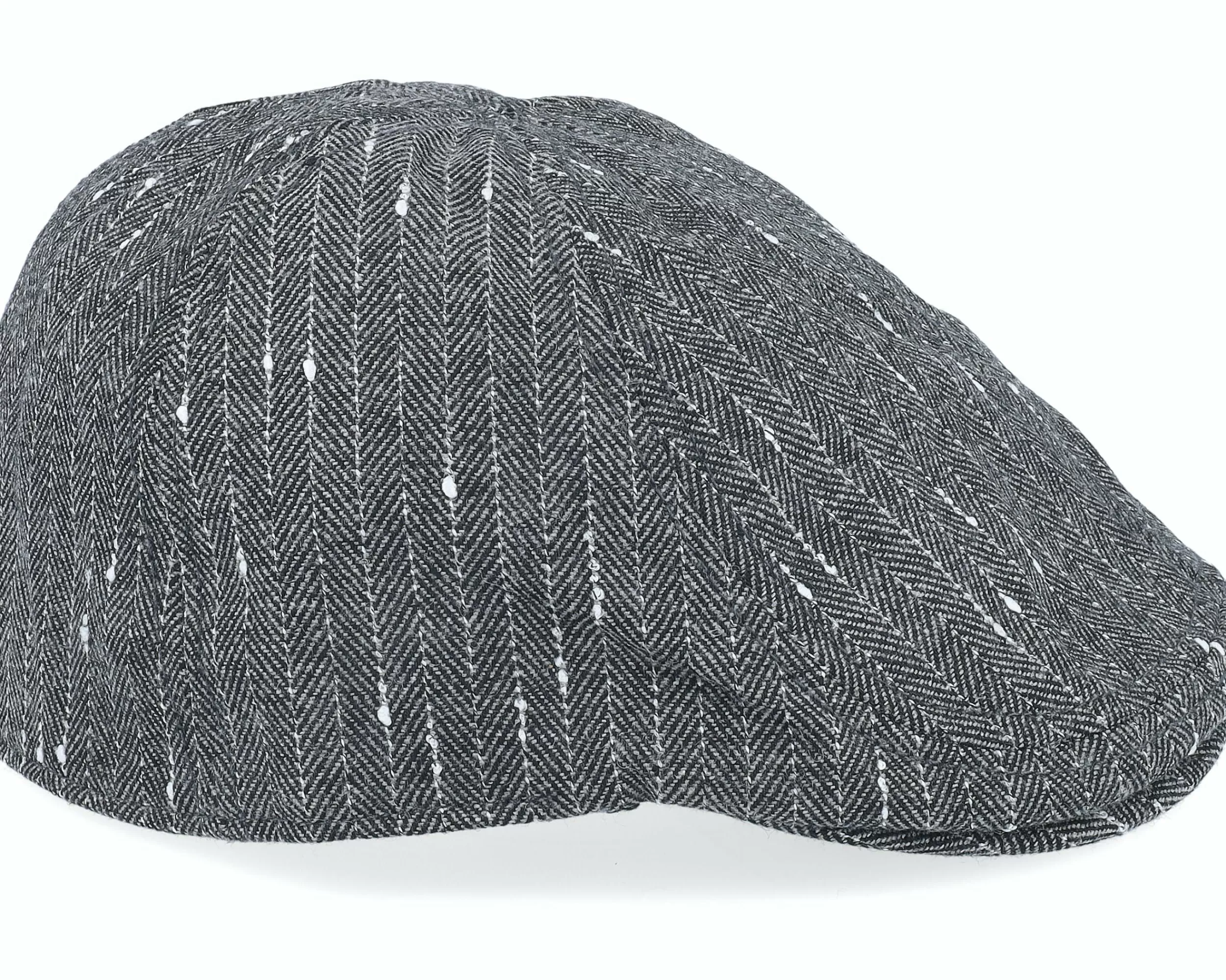 Upfront Brandy Sixpence Licorice Flat Cap - -Unisex Flat Caps