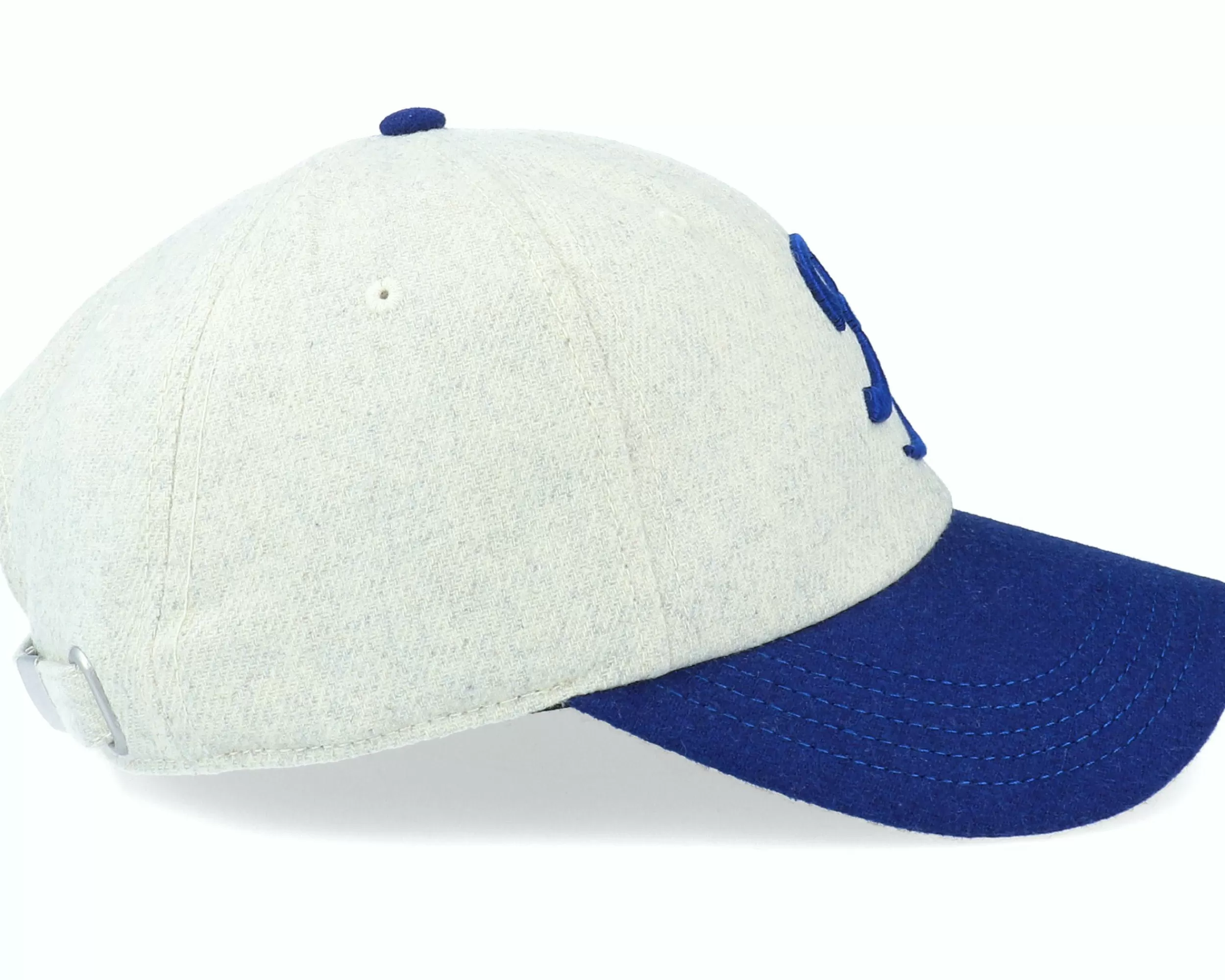 American Needle Brooklyn Tip-Tops Archive Legend Ivory/Royal Dad Cap - -Unisex Dad Cap