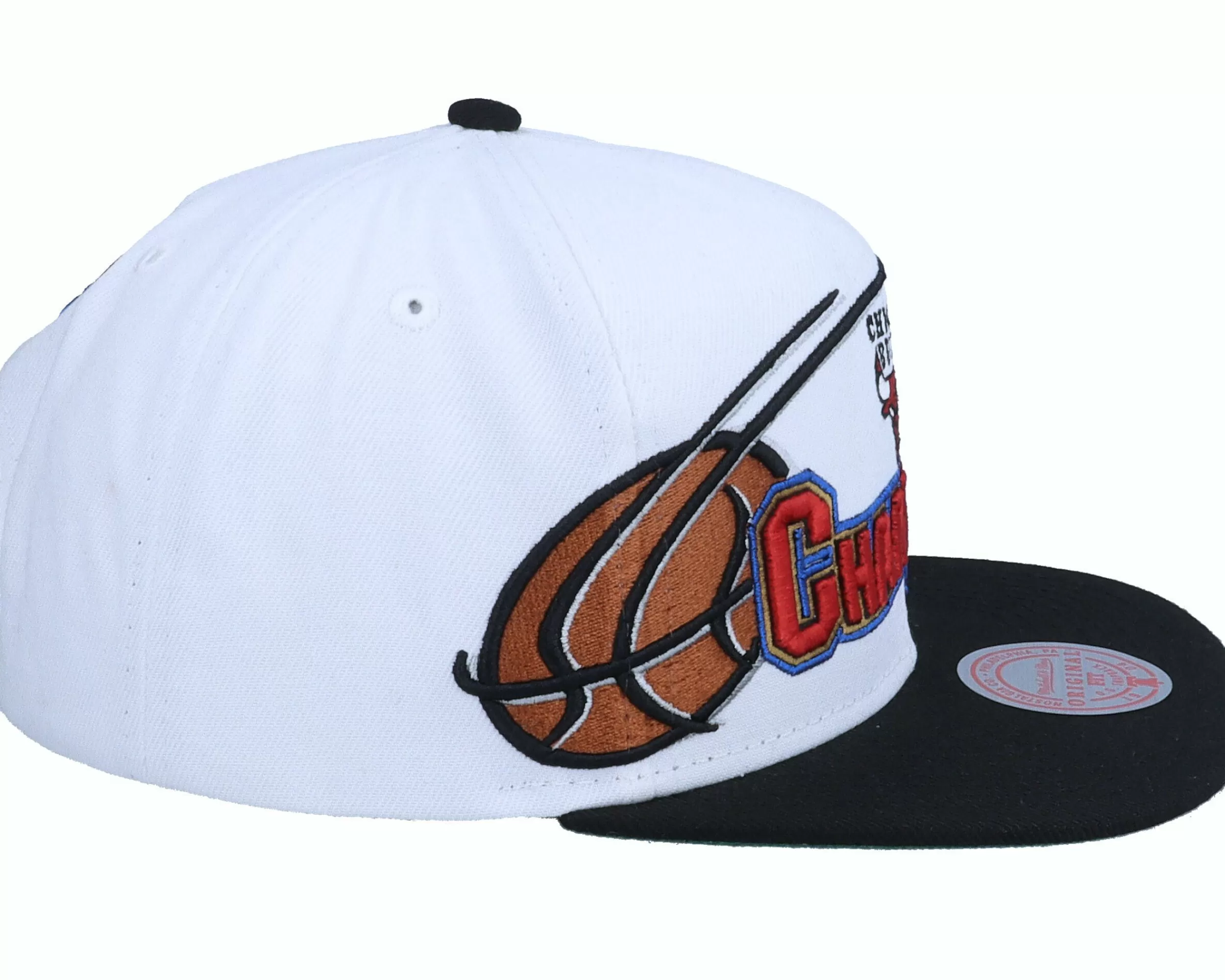Mitchell & Ness Chicago Bulls 96 Champions Wave 2T Hwc White/Black Snapback - -Unisex Snapback