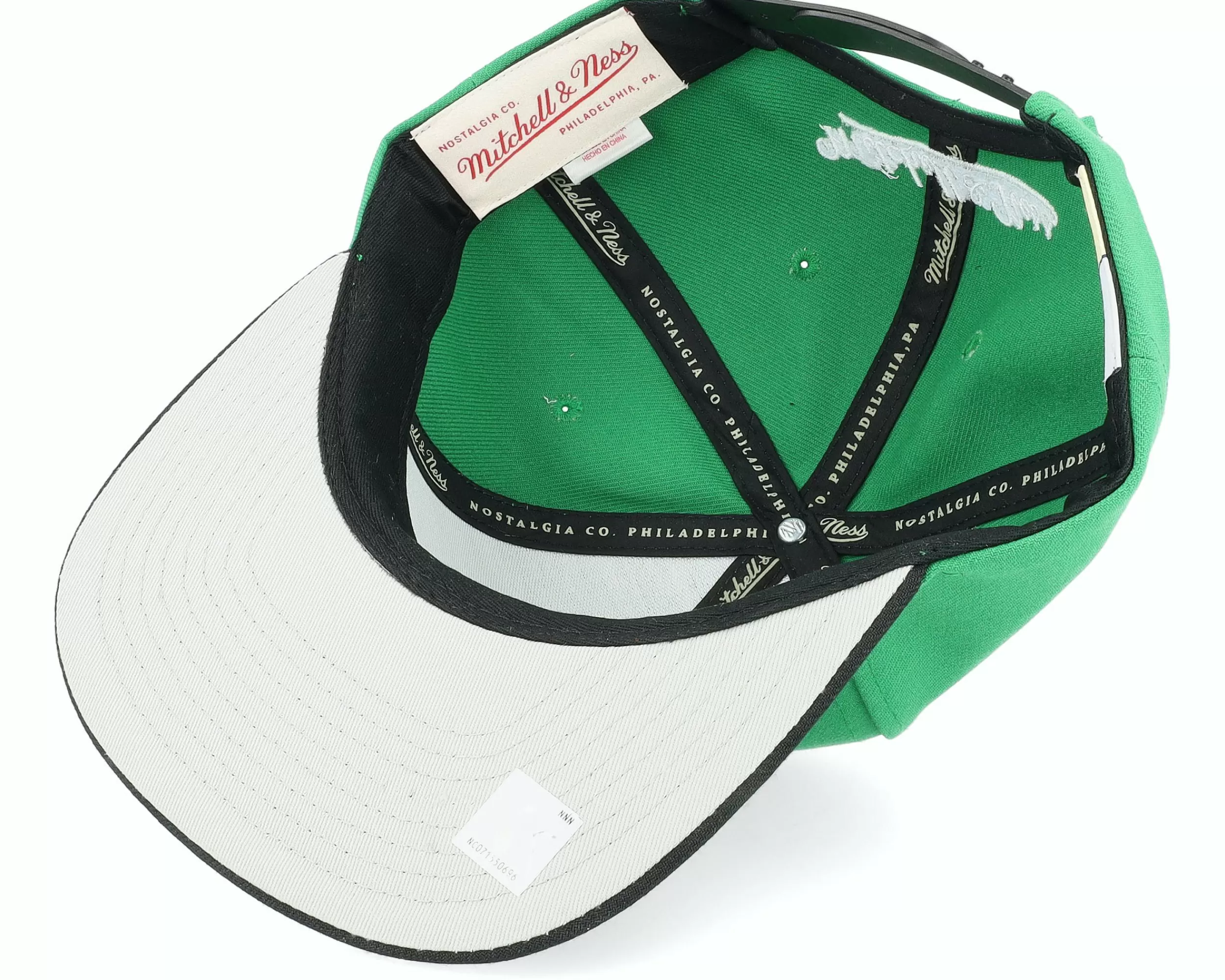 Mitchell & Ness Chicago Bulls Core Basic Green/Black Snapback - -Unisex Snapback