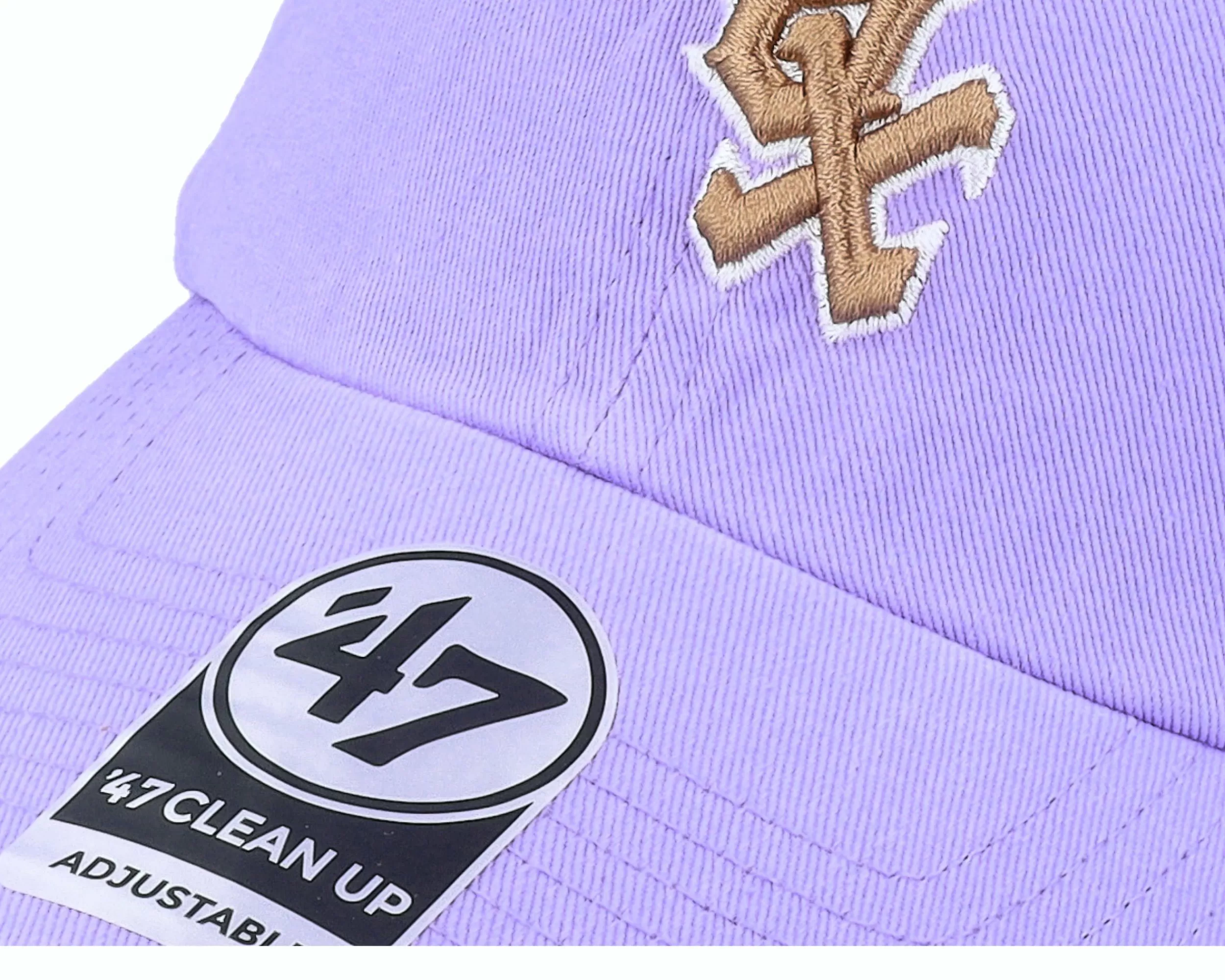 47 Brand Chicago White Sox Mlb Double Under 47 Clean Up Lavendel Dad Cap - -Unisex Dad Cap