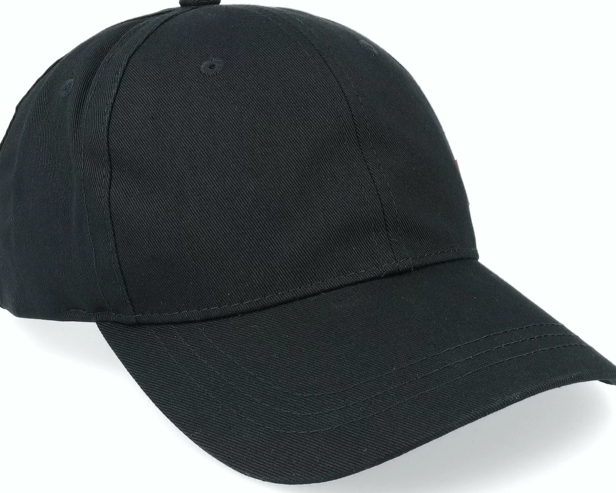Levi's Classic Twill Red Tab Baseball Regular Black Dad Cap - -Unisex Dad Cap