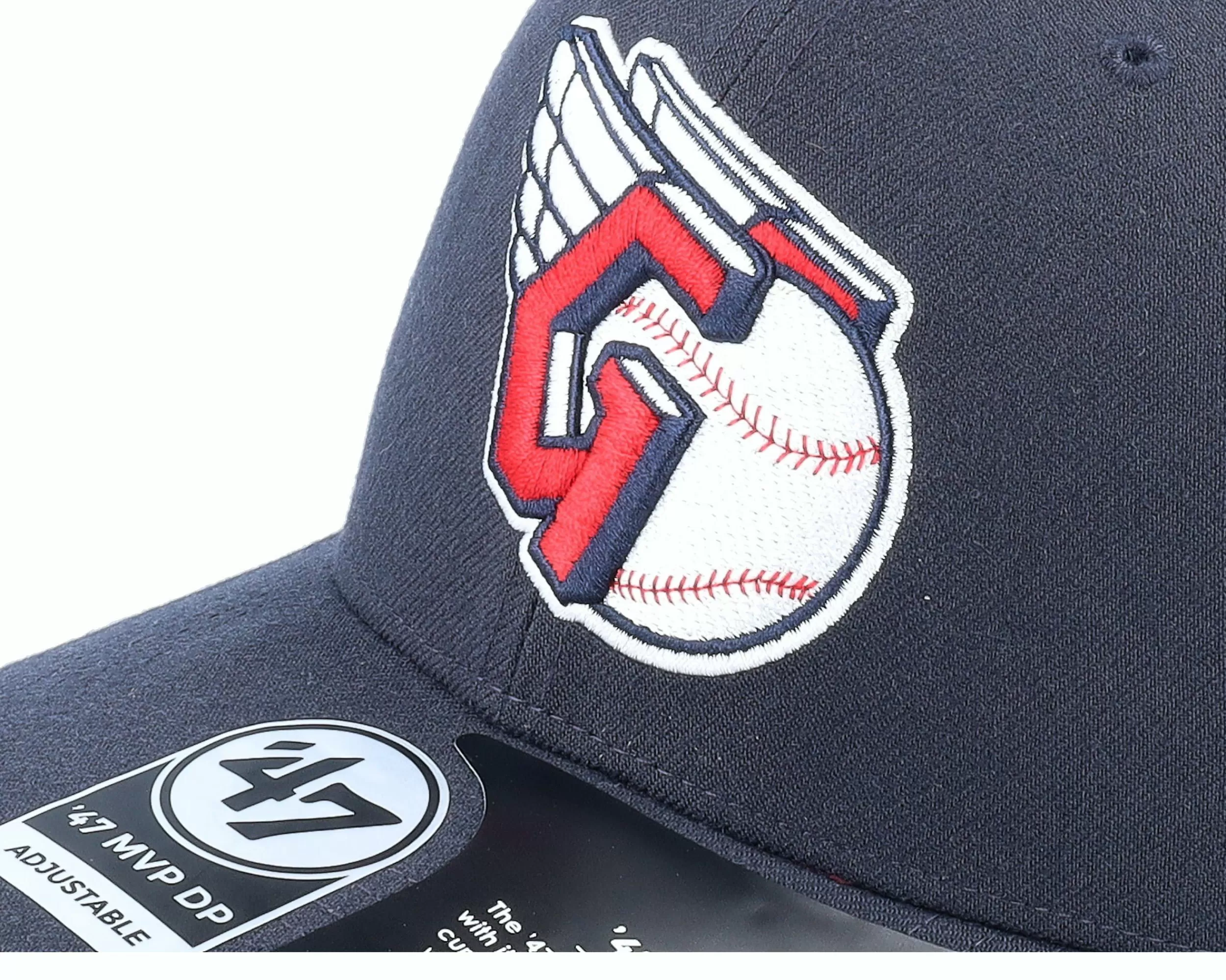 47 Brand Cleveland Guardians Cold Zone Mvp Navy Adjustable - -Unisex Adjustable