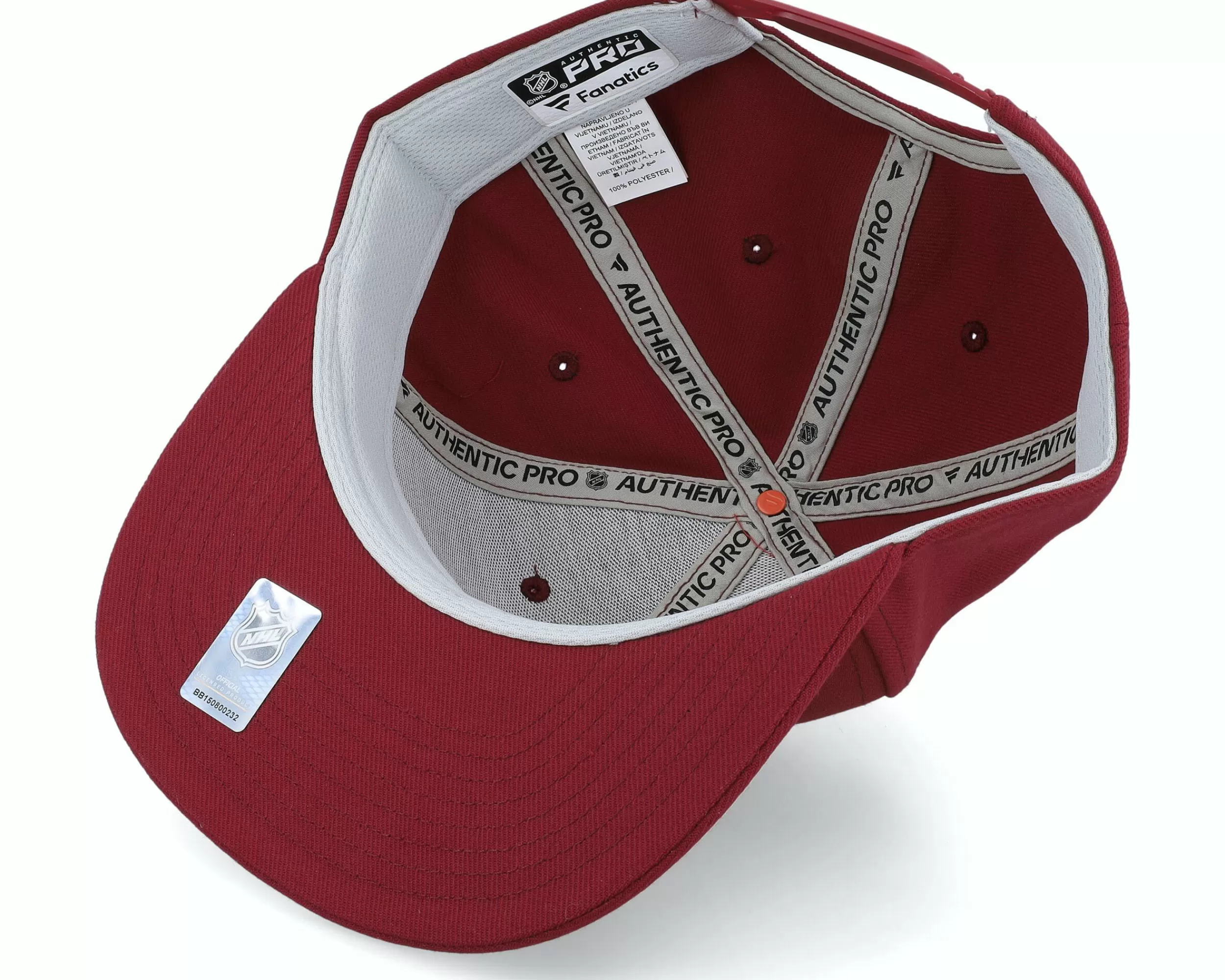 Fanatics Colorado Avalanche Authentic Pro Prime Maroon Snapback - -Unisex Snapback