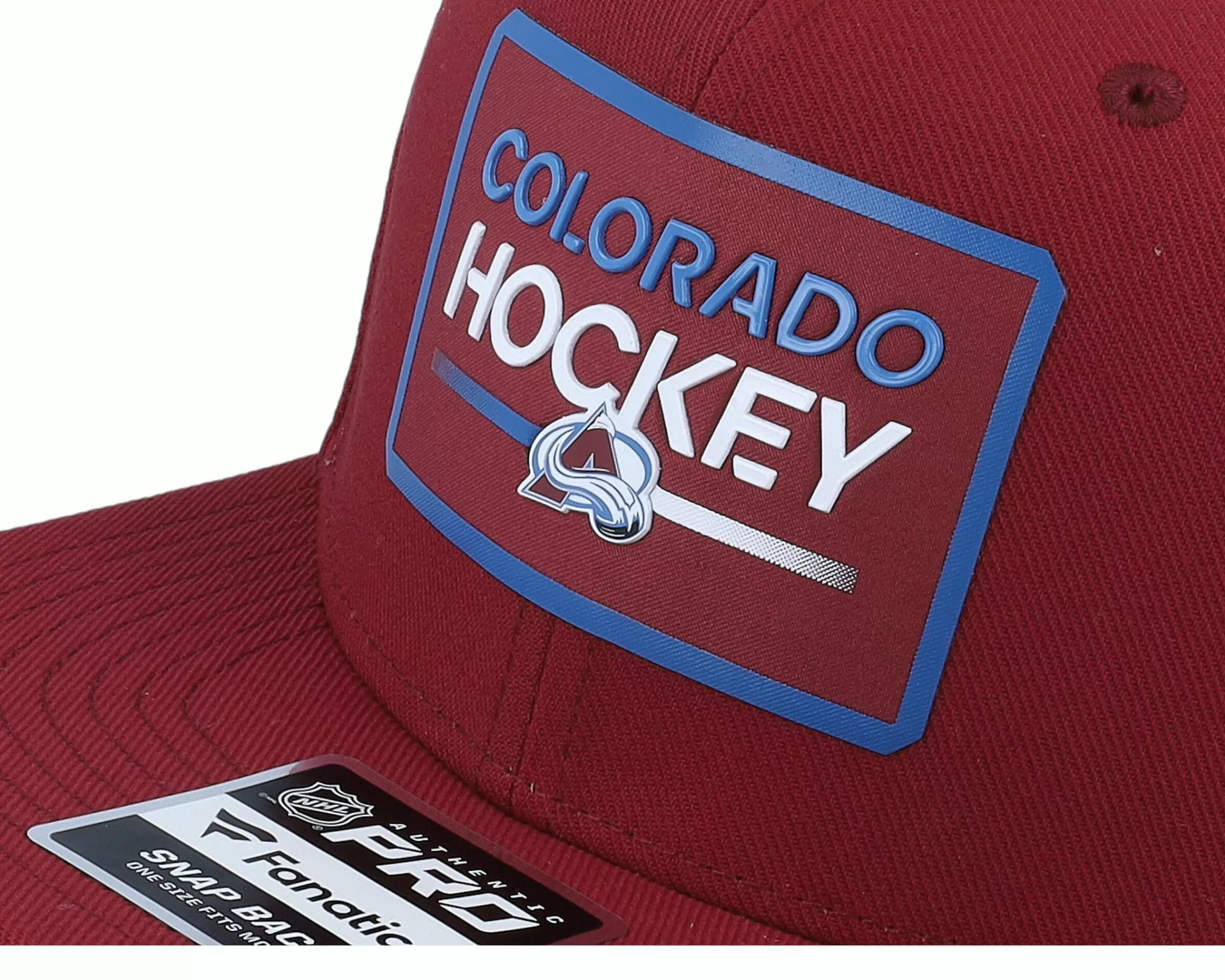 Fanatics Colorado Avalanche Authentic Pro Prime Maroon Snapback - -Unisex Snapback