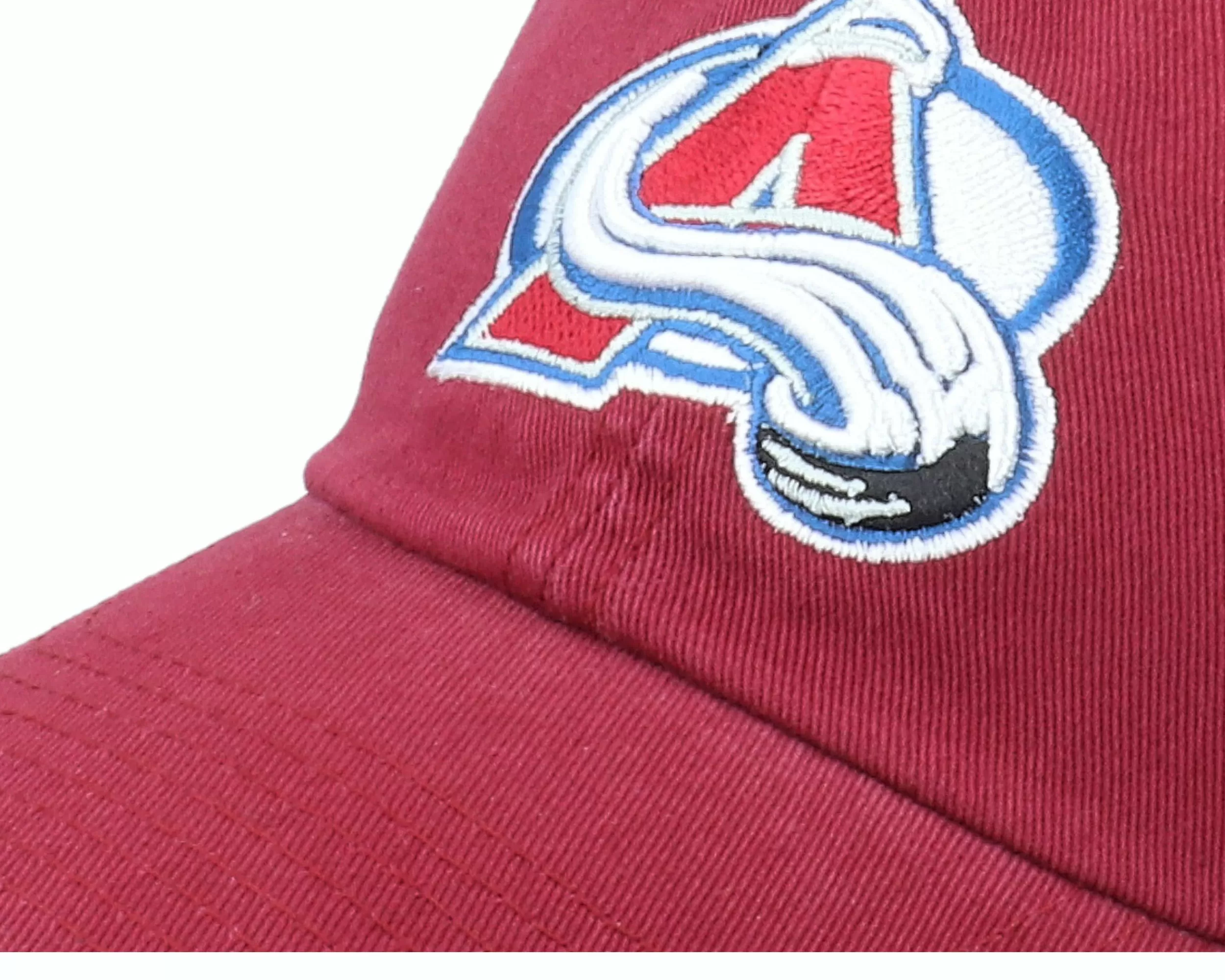 American Needle Colorado Avalanche Blue Line Maroon Dad Cap - -Unisex Dad Cap