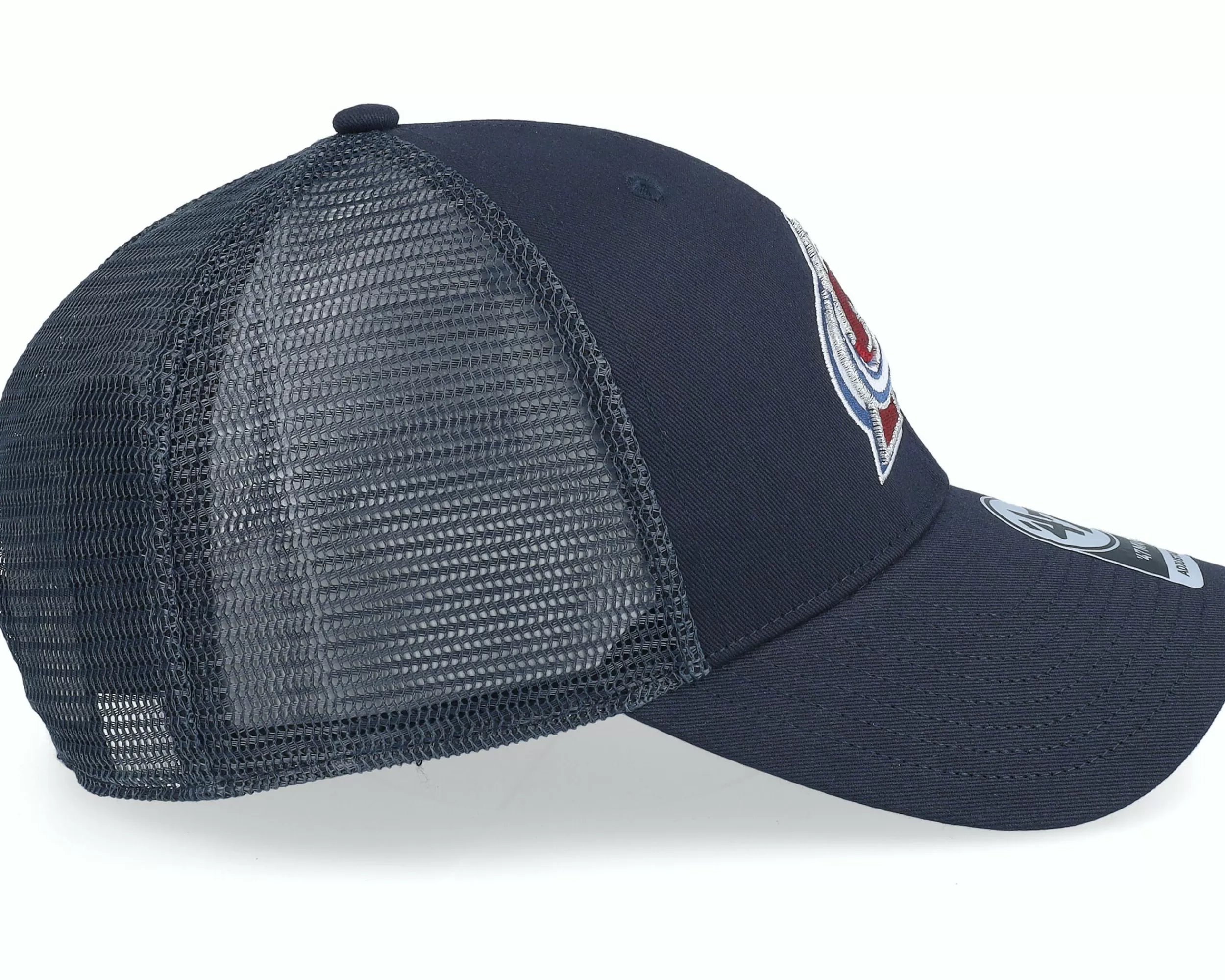 47 Brand Colorado Avalanche Branson Mvp Navy/Silver Trucker - -Unisex Trucker