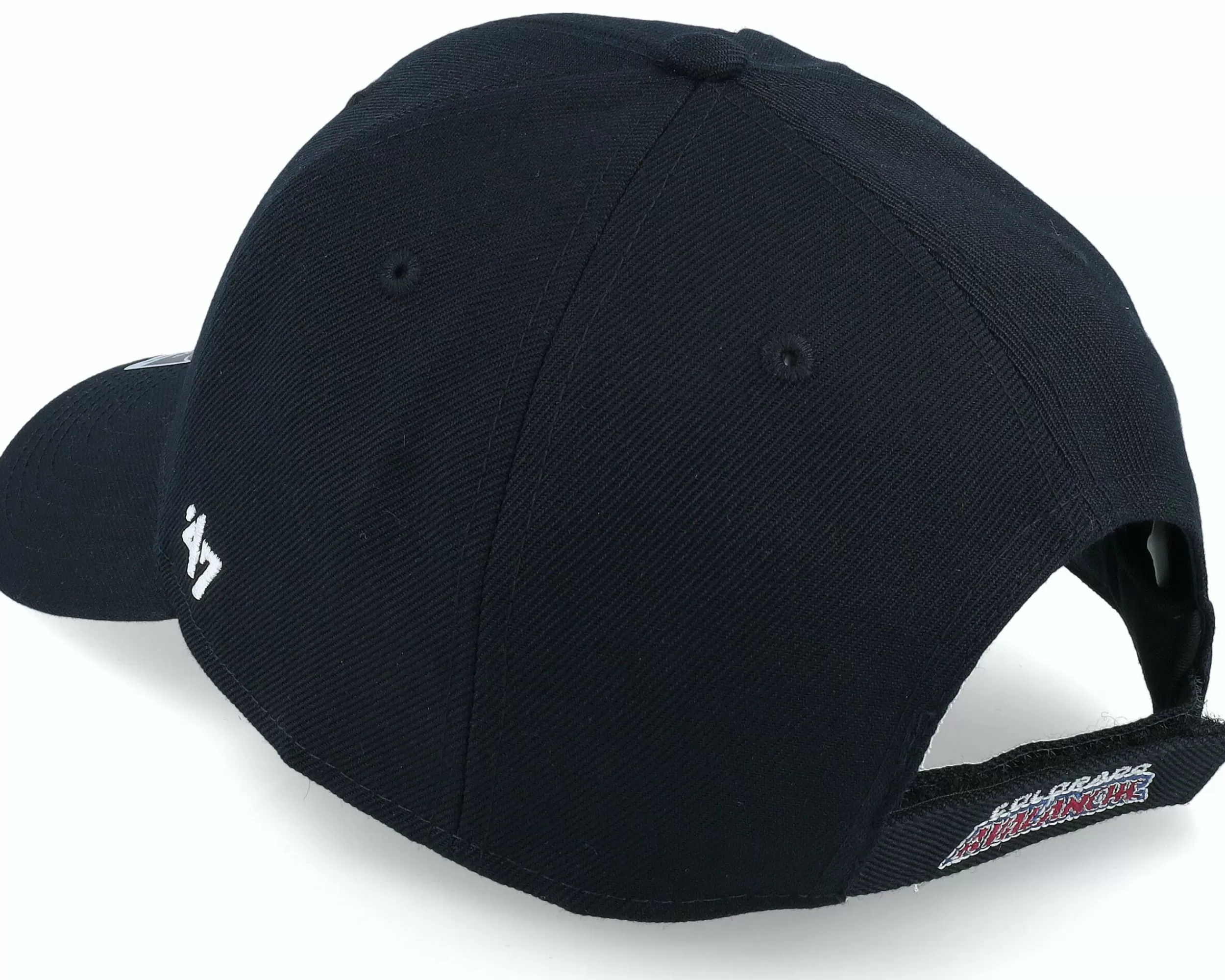 47 Brand Colorado Avalanche Mvp Black/White Adjustable - -Unisex Adjustable