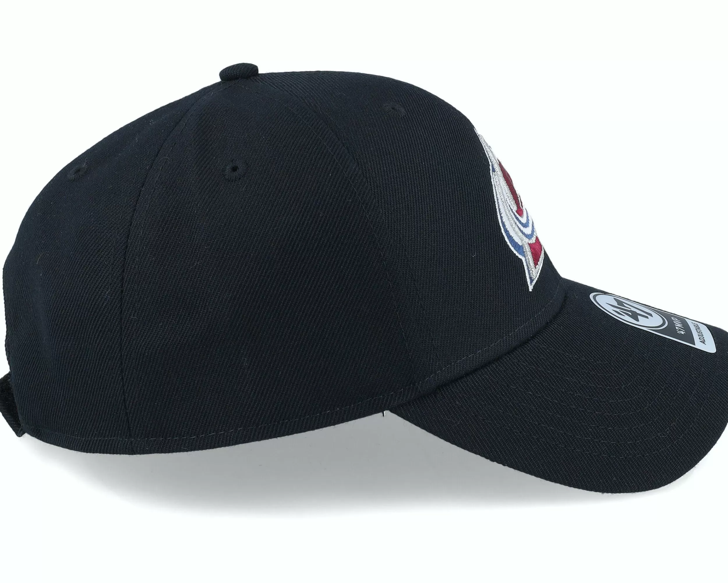 47 Brand Colorado Avalanche Mvp Black/White Adjustable - -Unisex Adjustable