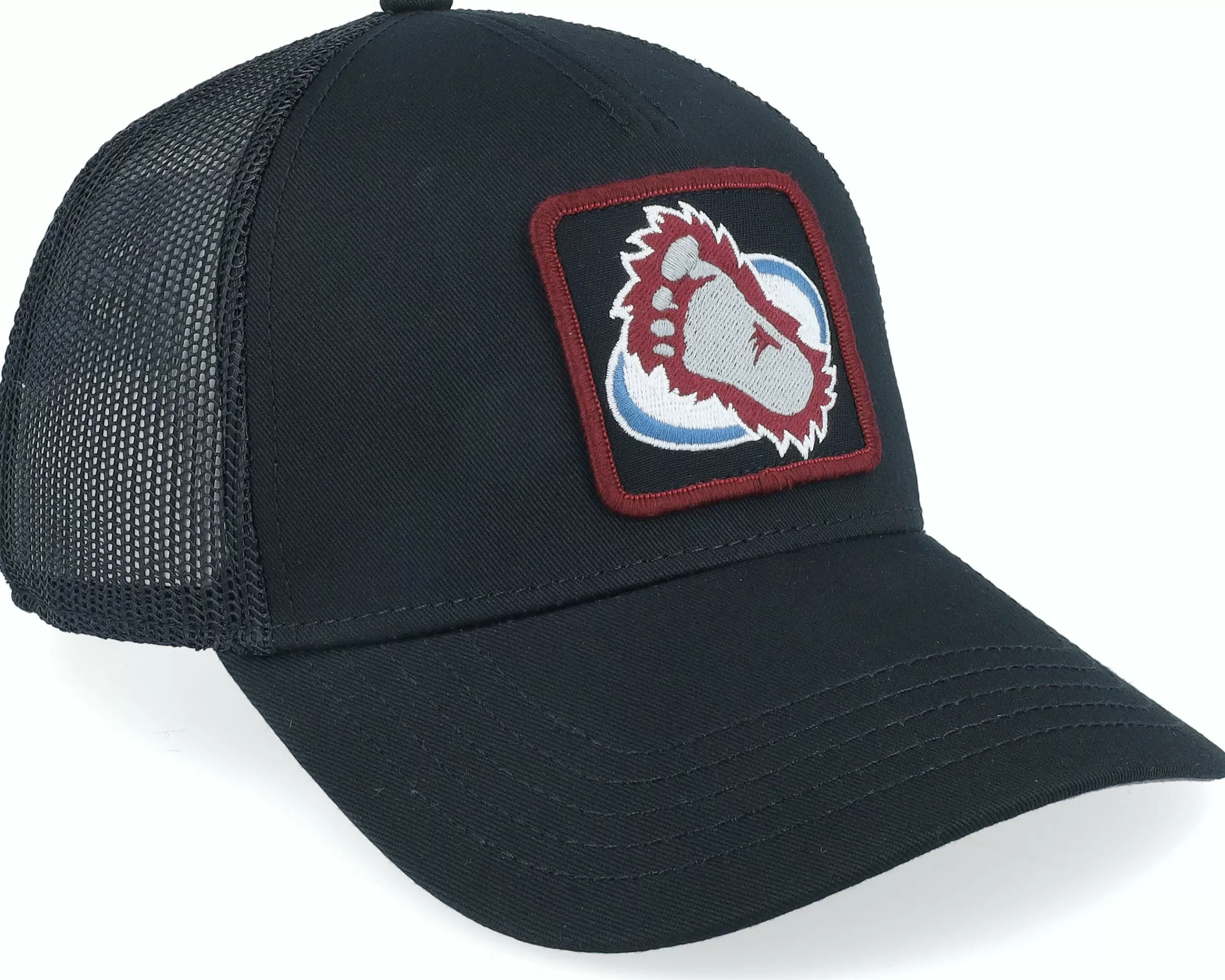 American Needle Colorado Avalanche Valin Black Trucker - -Unisex Trucker