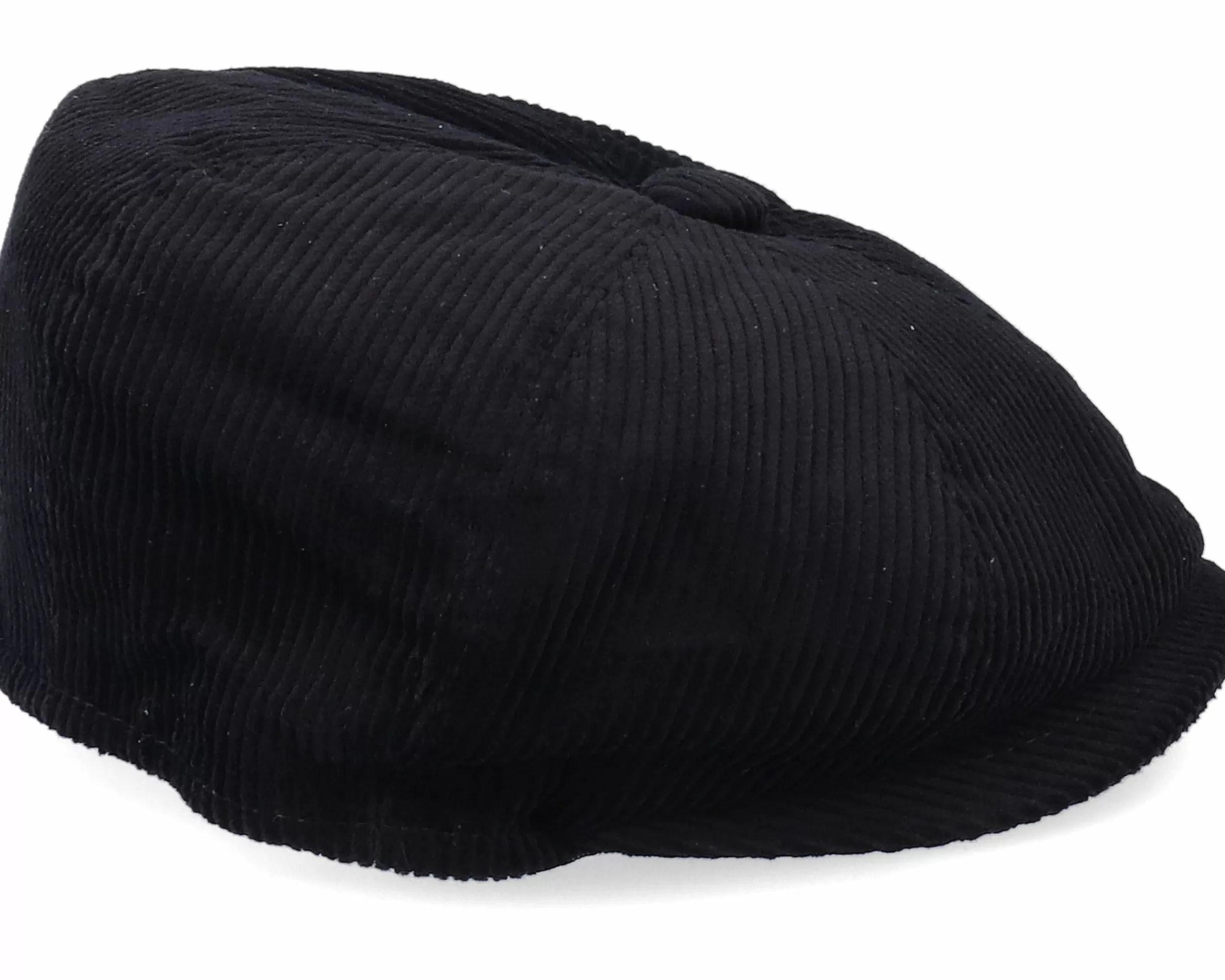 Jaxon & James Corduroy Newsboy Cap Black Flat Cap - -Unisex Flat Caps
