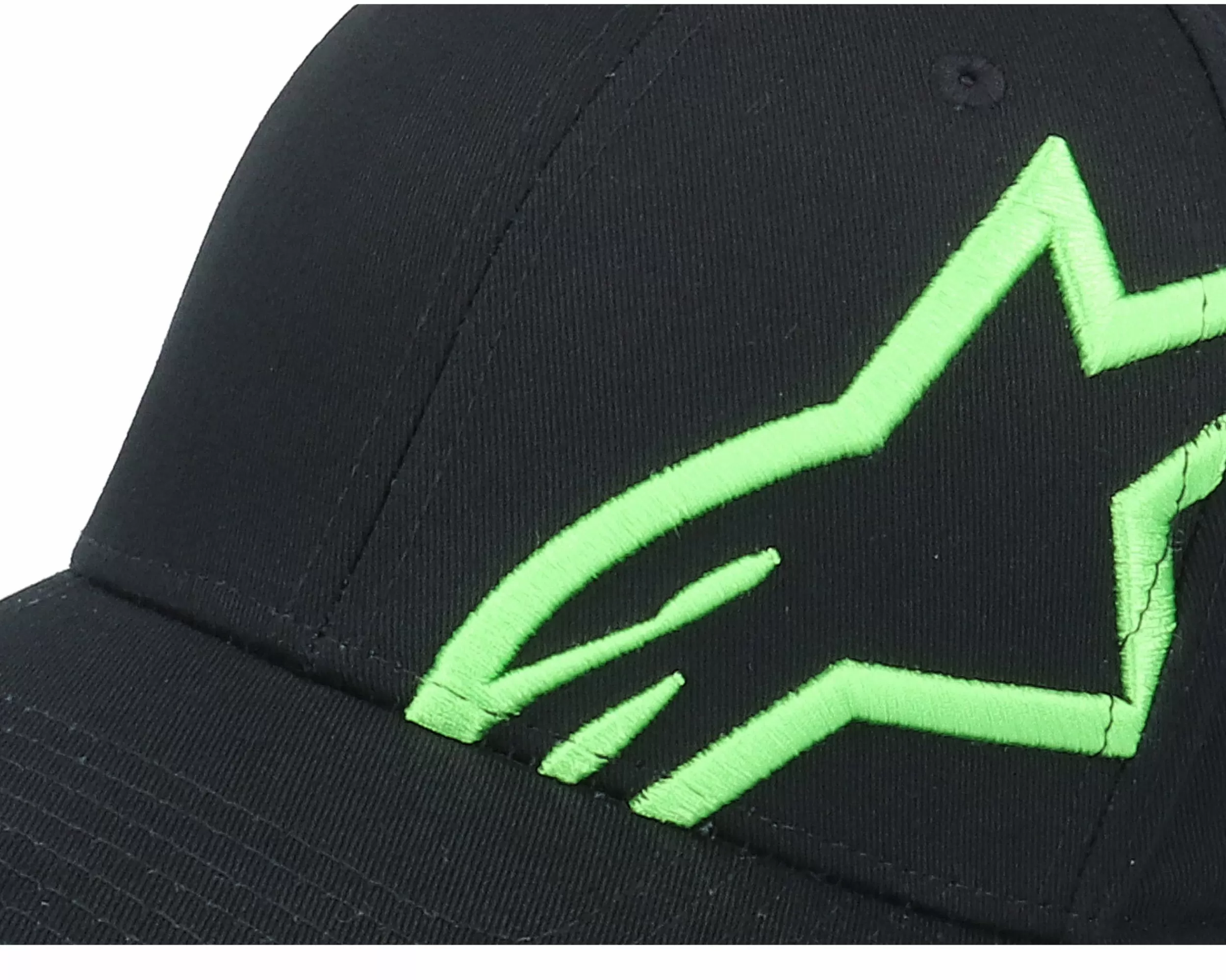 Alpinestars Corp Snap 2 Hat Black/Green Adjustable - -Unisex Adjustable