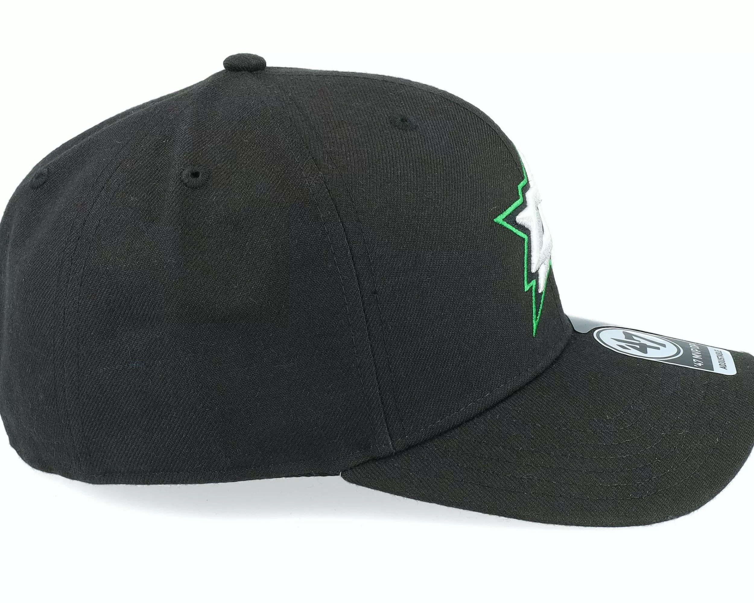 47 Brand Dallas Stars Nhl Cold Zone Mvp Dp Black Adjustable - -Unisex Adjustable