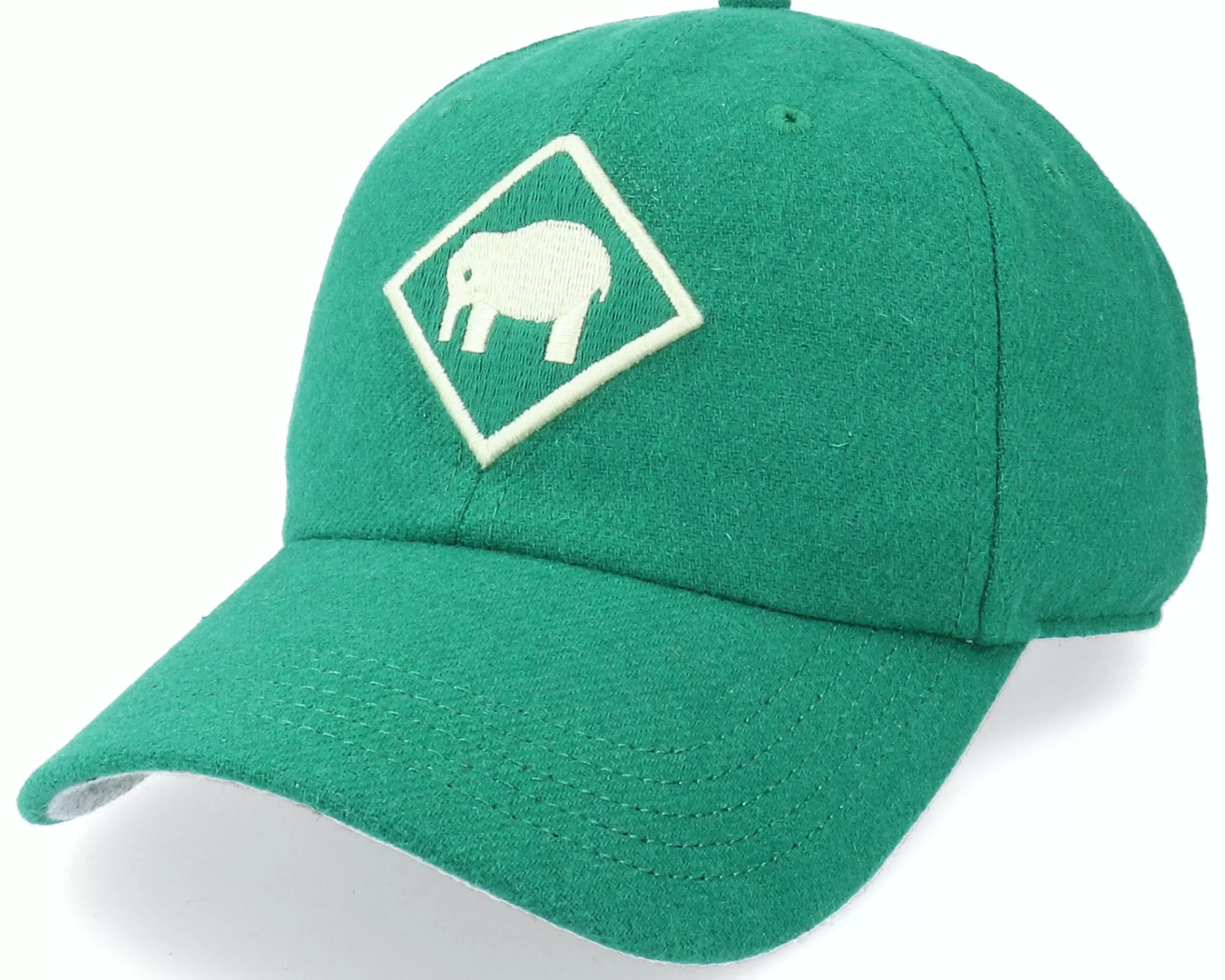 American Needle Denver White Elephants Archive Legend Kelly Green Dad Cap - -Unisex Dad Cap