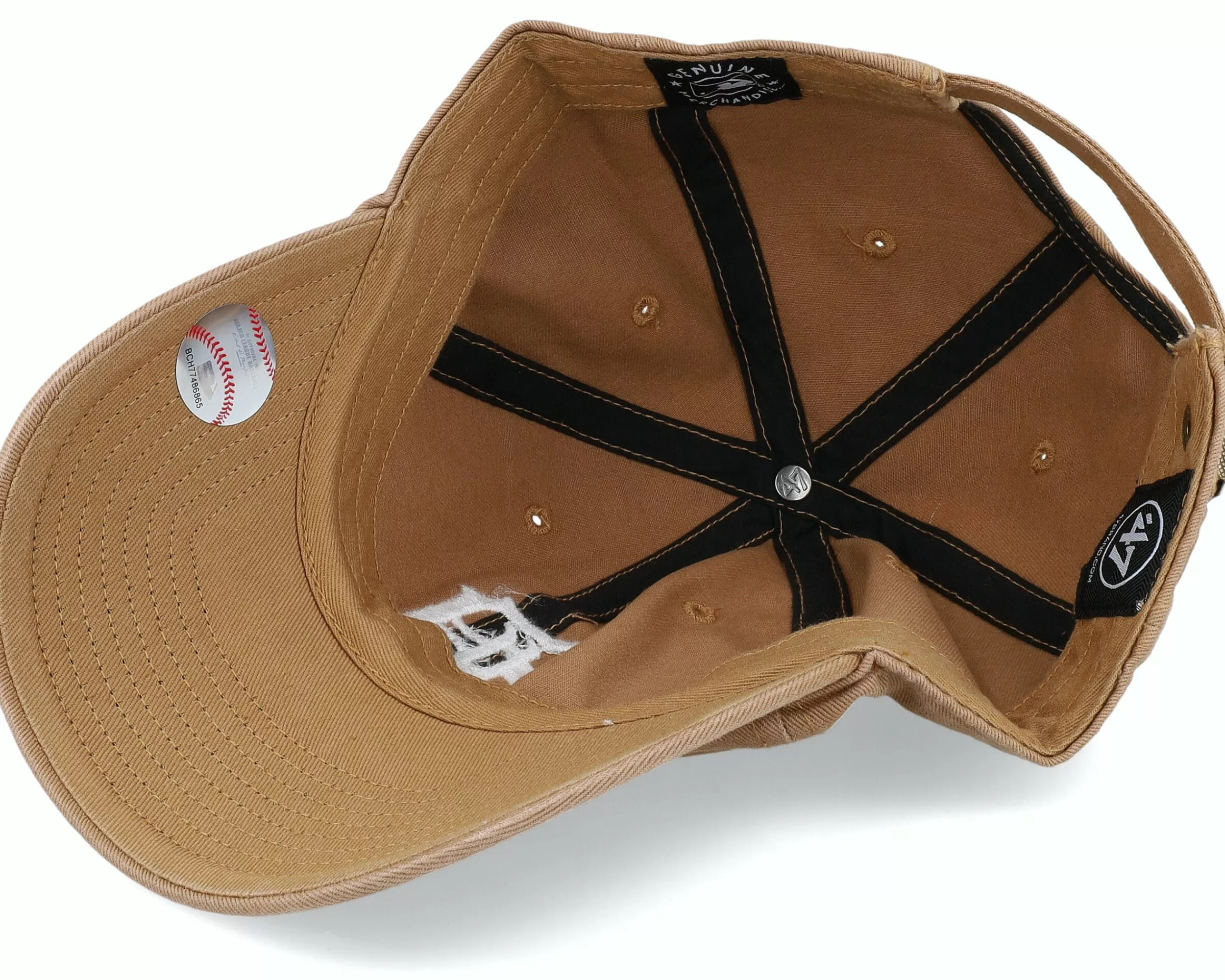 47 Brand Detroit Tigers Clean Up Camel Dad Cap - -Unisex Dad Cap