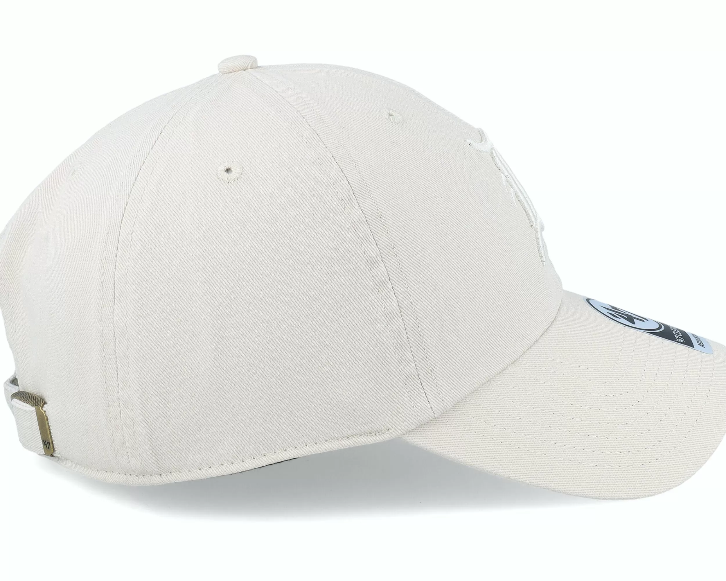 47 Brand Detroit Tigers Mlb Ballpark Clean Up Bone Dad Cap - -Unisex Dad Cap