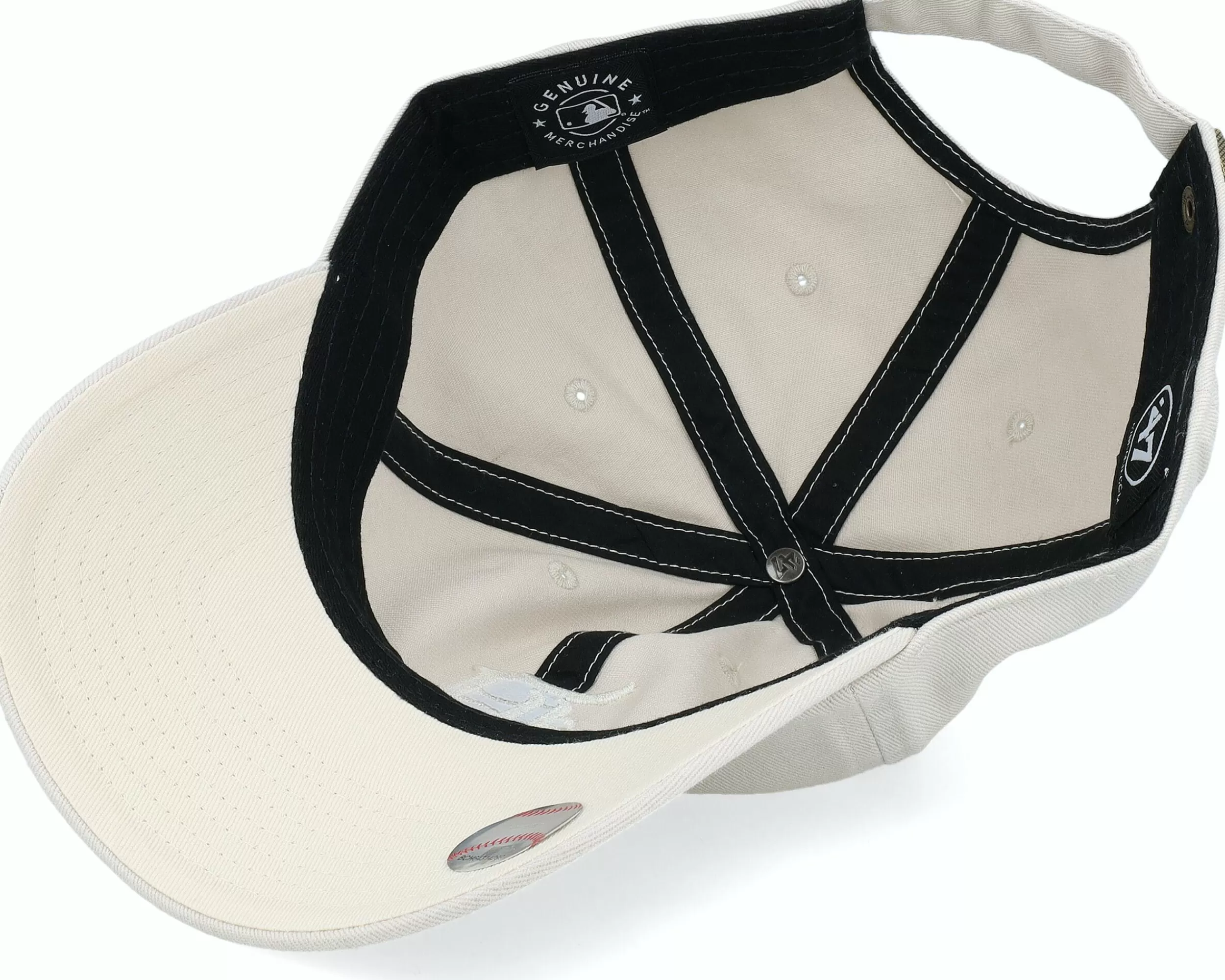 47 Brand Detroit Tigers Mlb Ballpark Clean Up Bone Dad Cap - -Unisex Dad Cap