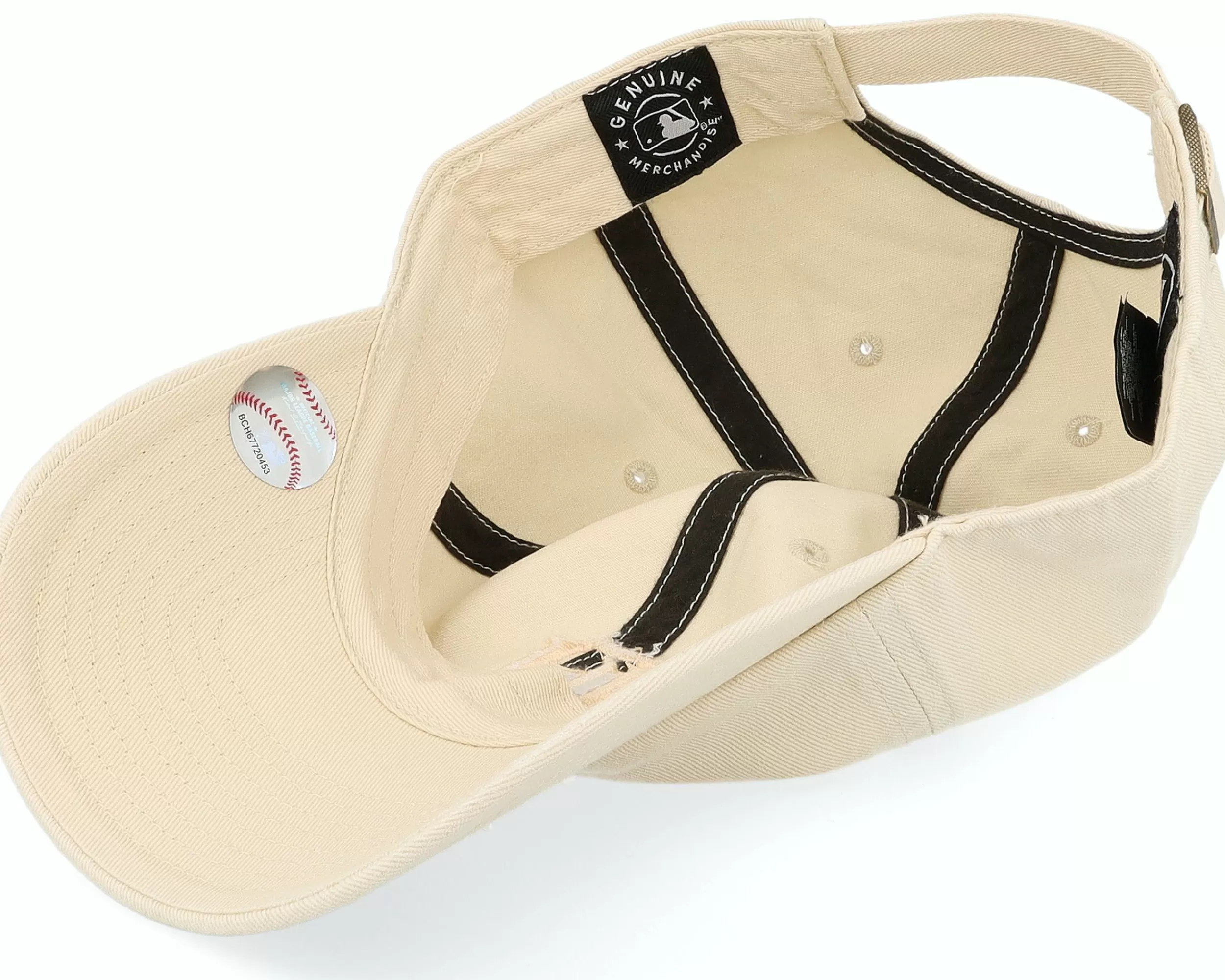 47 Brand Detroit Tigers Mlb Clean Up Natural Dad Cap - -Unisex Dad Cap