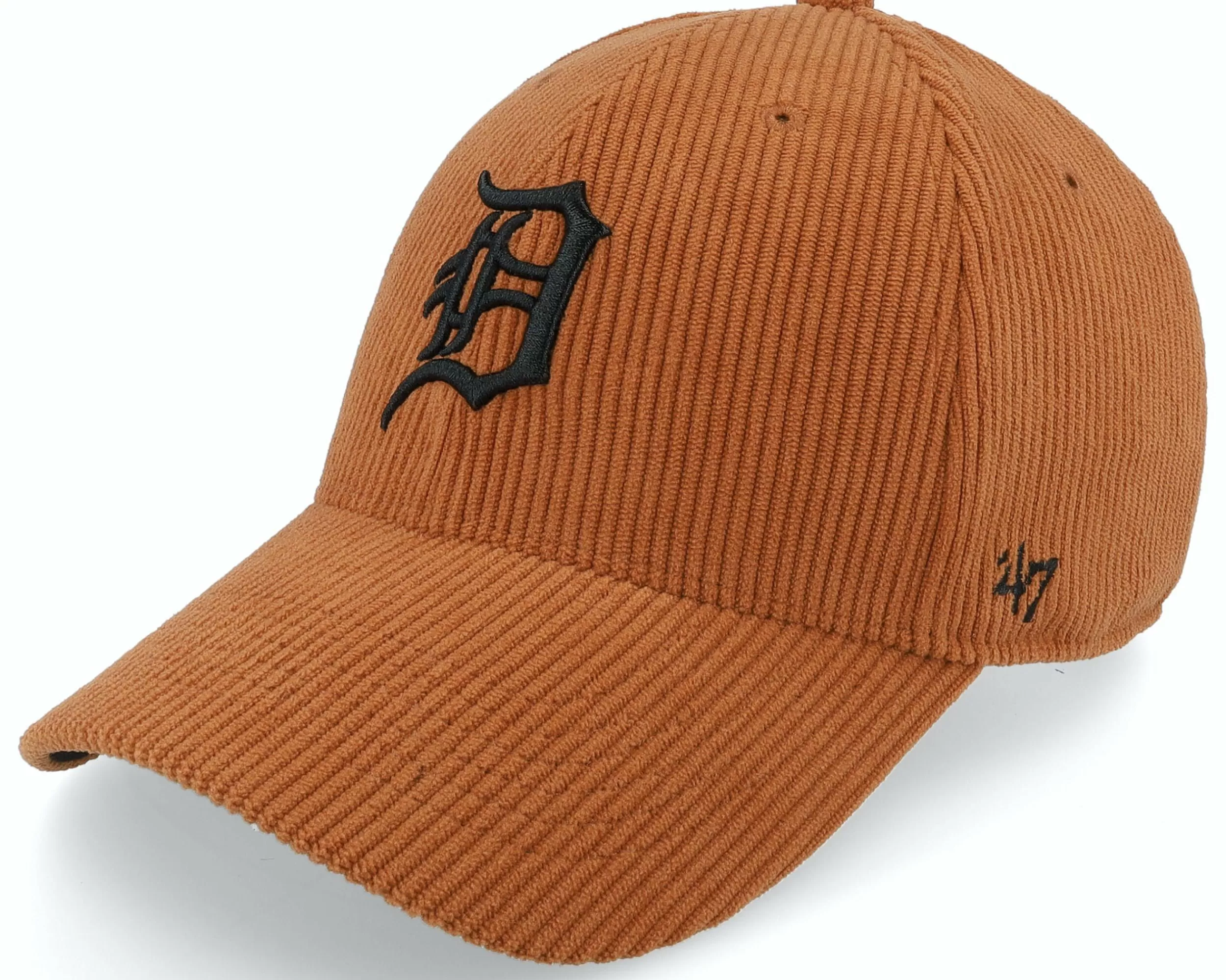 47 Brand Detroit Tigers Thick Cord Mvp Burnt Orange Adjustable - -Unisex Adjustable