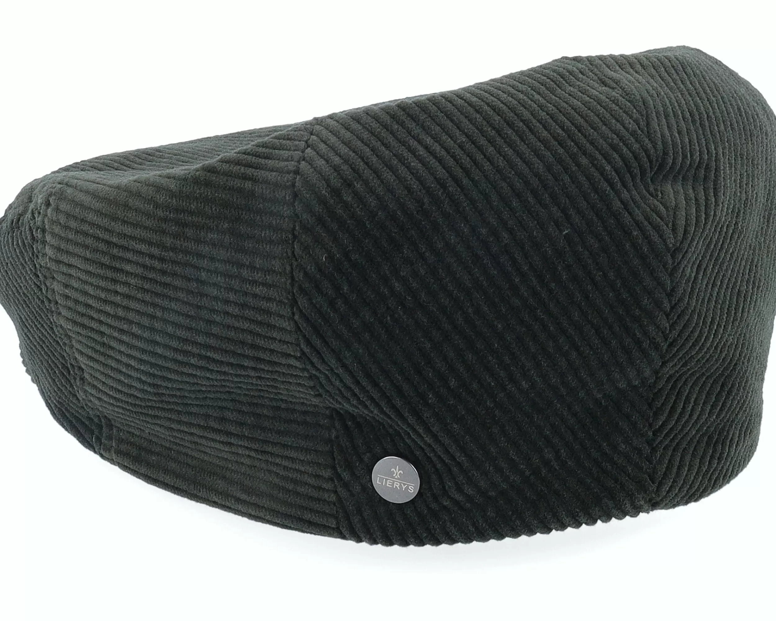 Lierys Driver Cap Corduroy Dark Green Flatcap - -Unisex Flat Caps