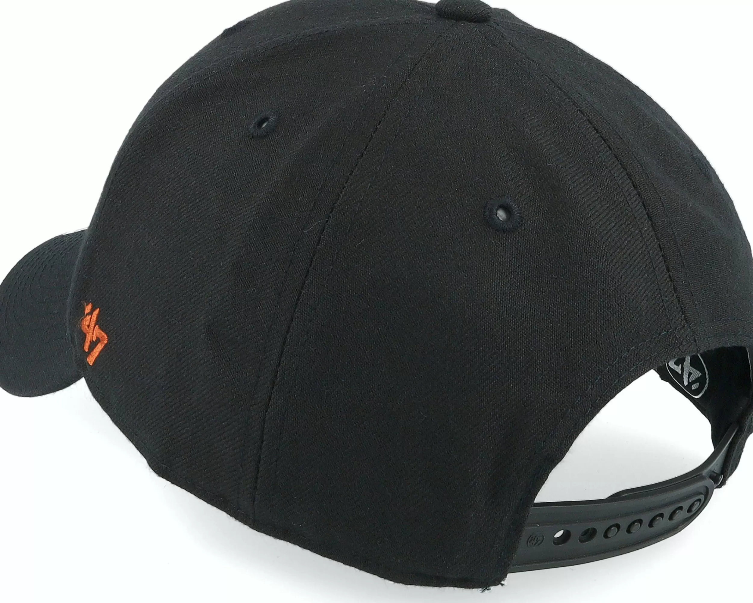 47 Brand Edmonton Oilers Color Pop Metallic Mvp Black Adjustable - -Unisex Adjustable