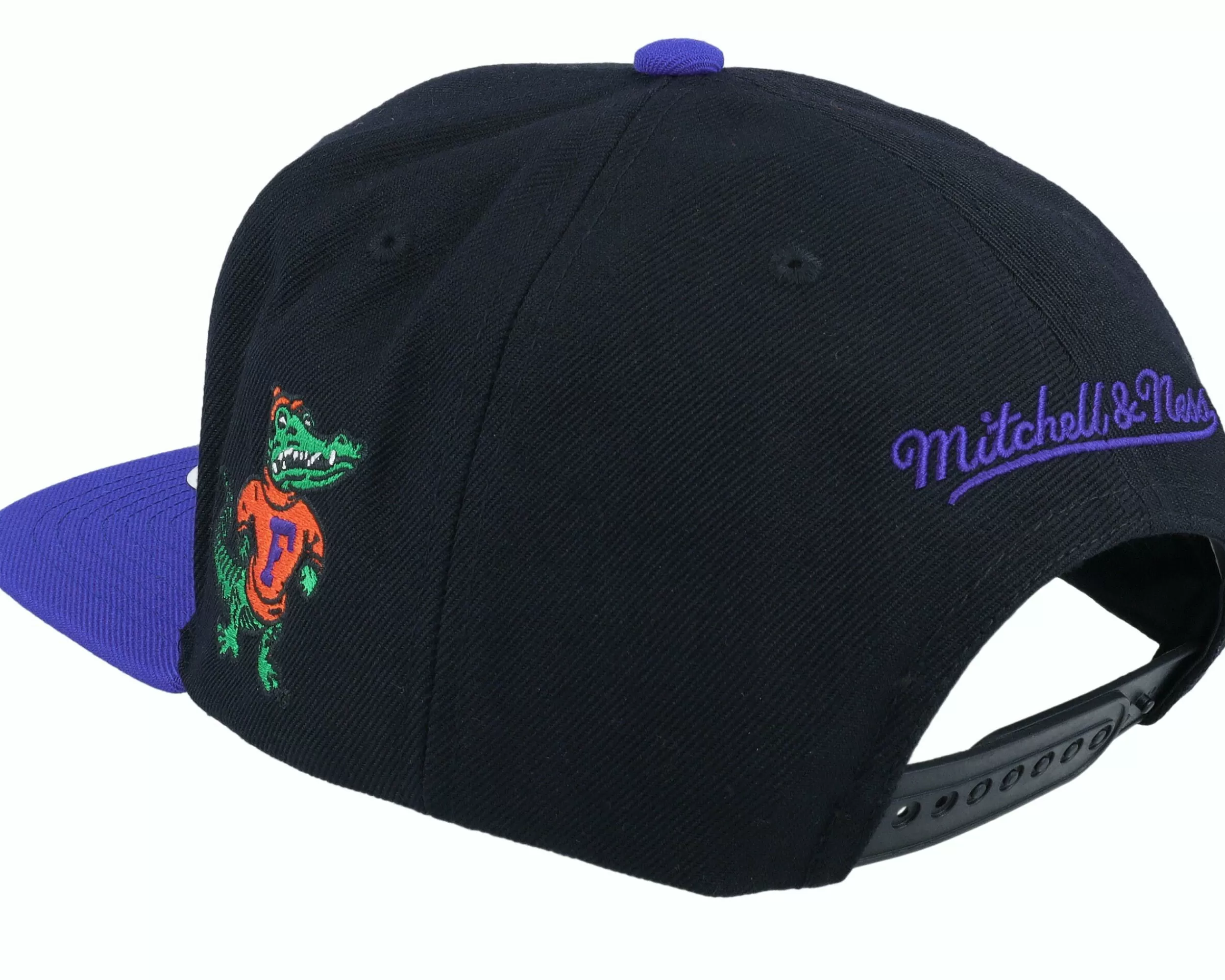 Mitchell & Ness Florida Gators Team Script 2.0 Black/Royal Snapback - -Unisex Snapback