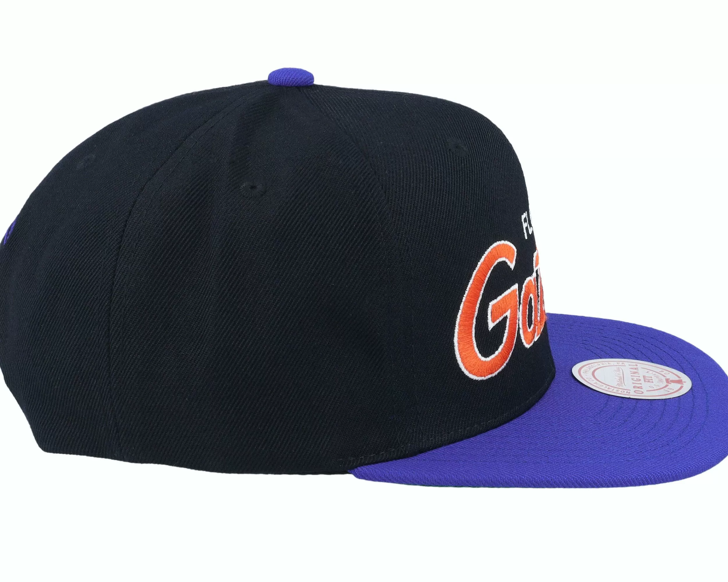 Mitchell & Ness Florida Gators Team Script 2.0 Black/Royal Snapback - -Unisex Snapback
