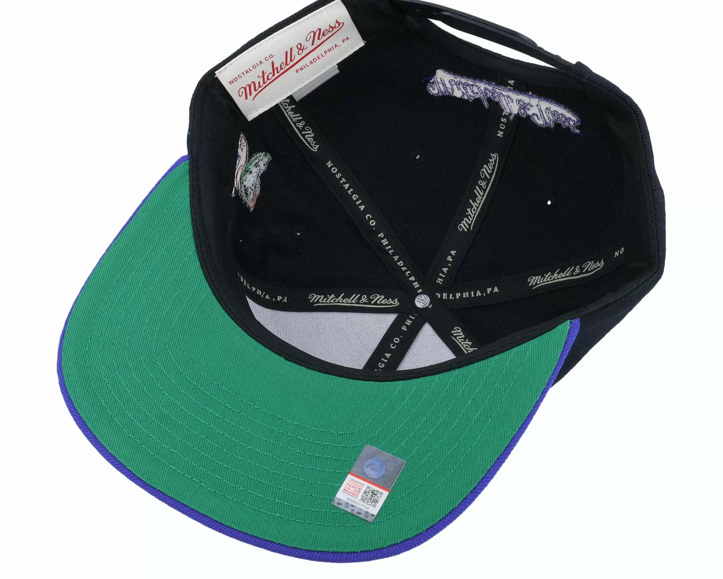 Mitchell & Ness Florida Gators Team Script 2.0 Black/Royal Snapback - -Unisex Snapback