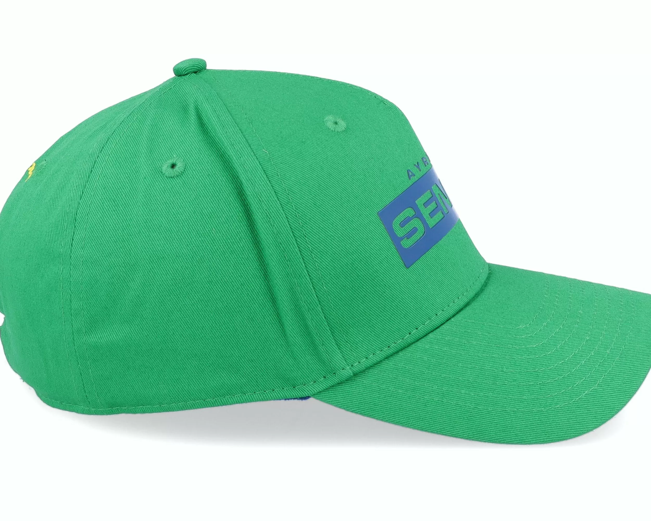 Ayrton Senna Formula One Branded Logo Green/Blue Adjustable - -Unisex Adjustable