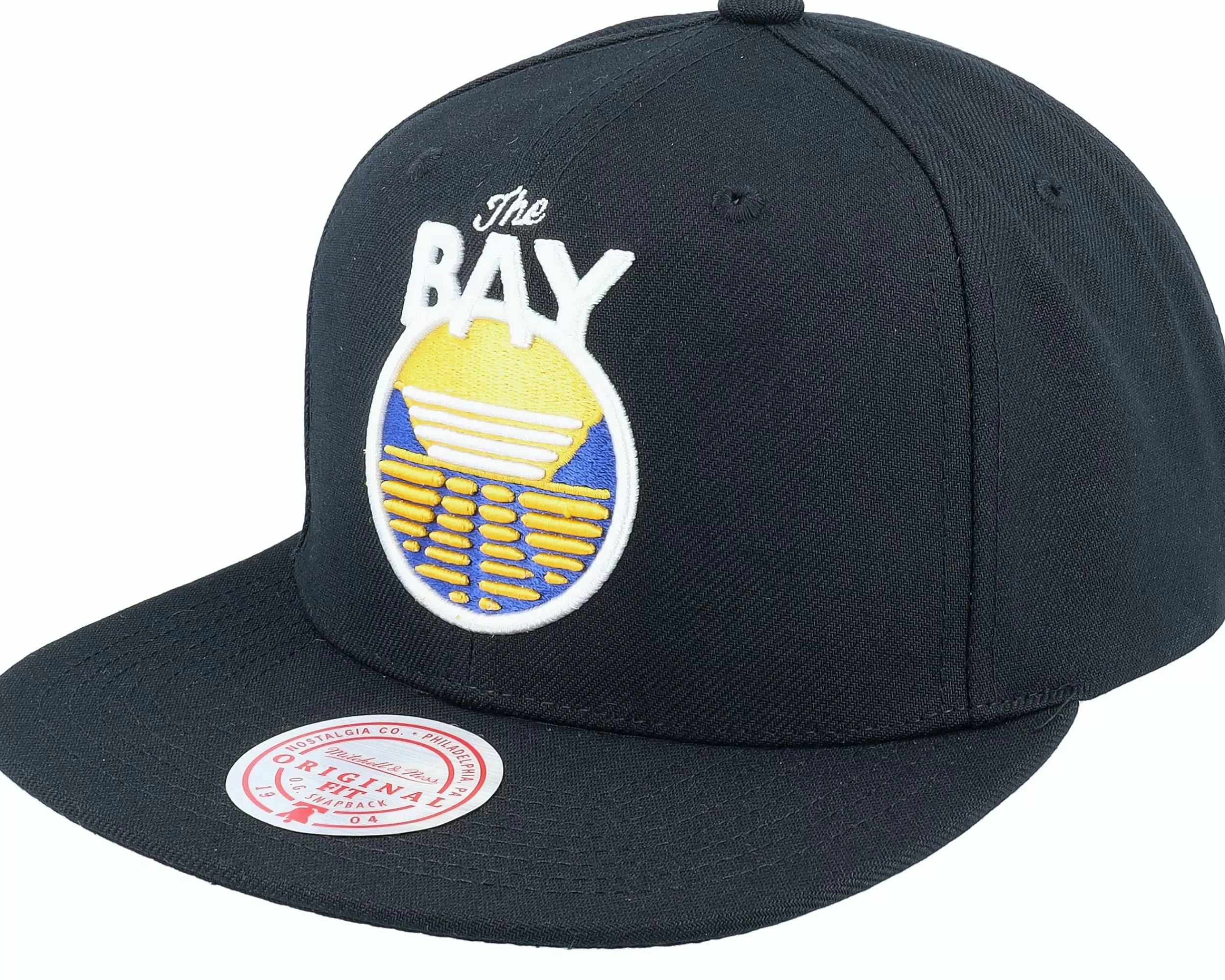 Mitchell & Ness Golden State Warriors Core Basic Black Snapback - -Unisex Snapback