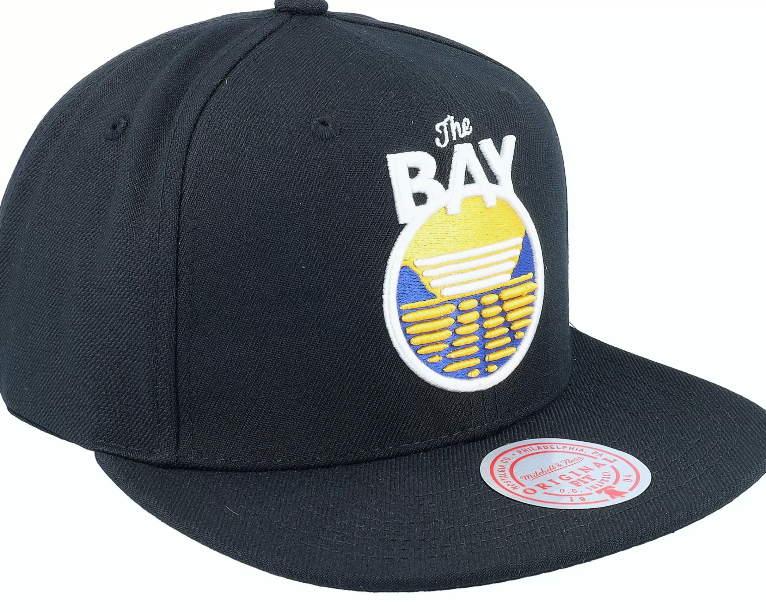 Mitchell & Ness Golden State Warriors Core Basic Black Snapback - -Unisex Snapback