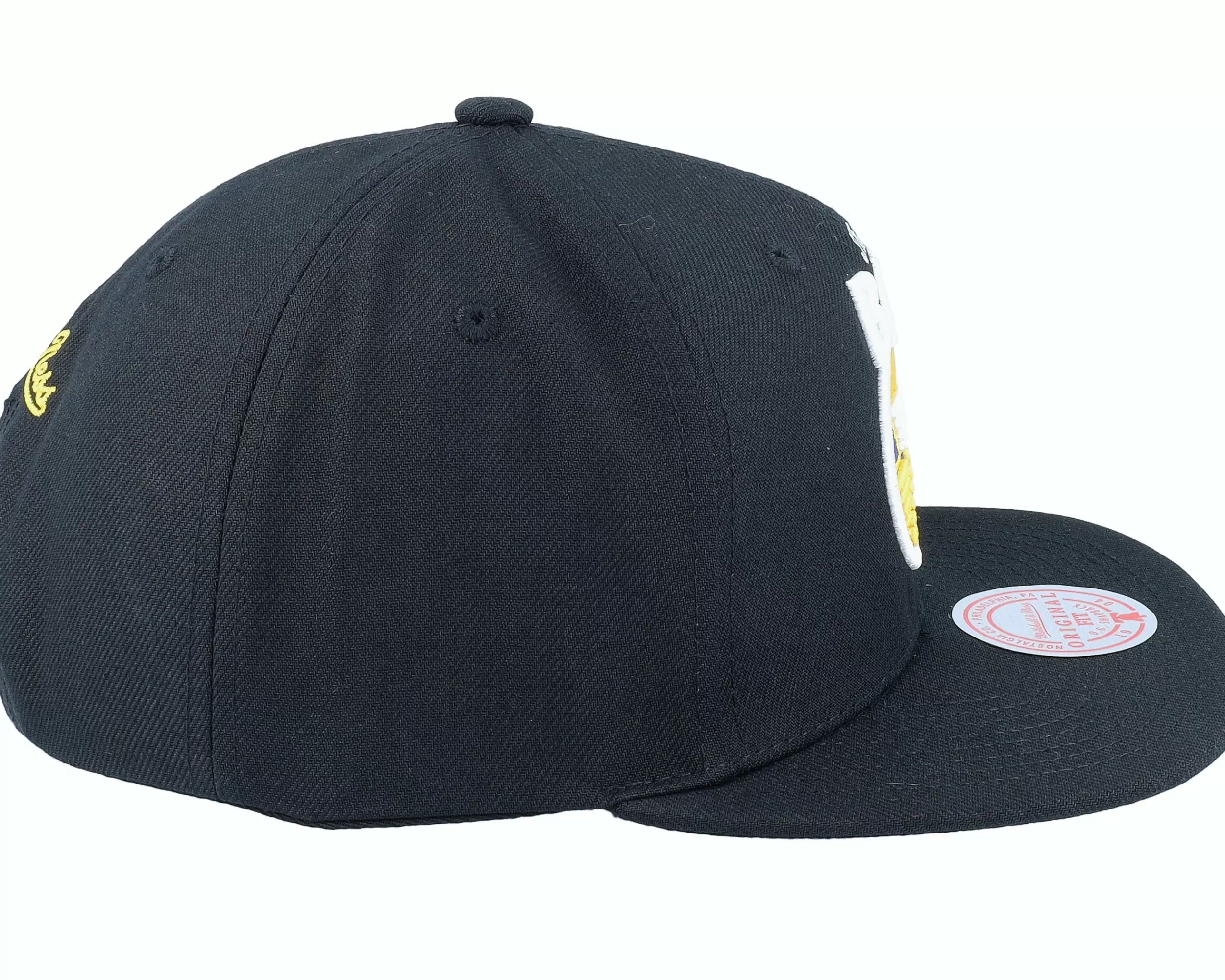 Mitchell & Ness Golden State Warriors Core Basic Black Snapback - -Unisex Snapback
