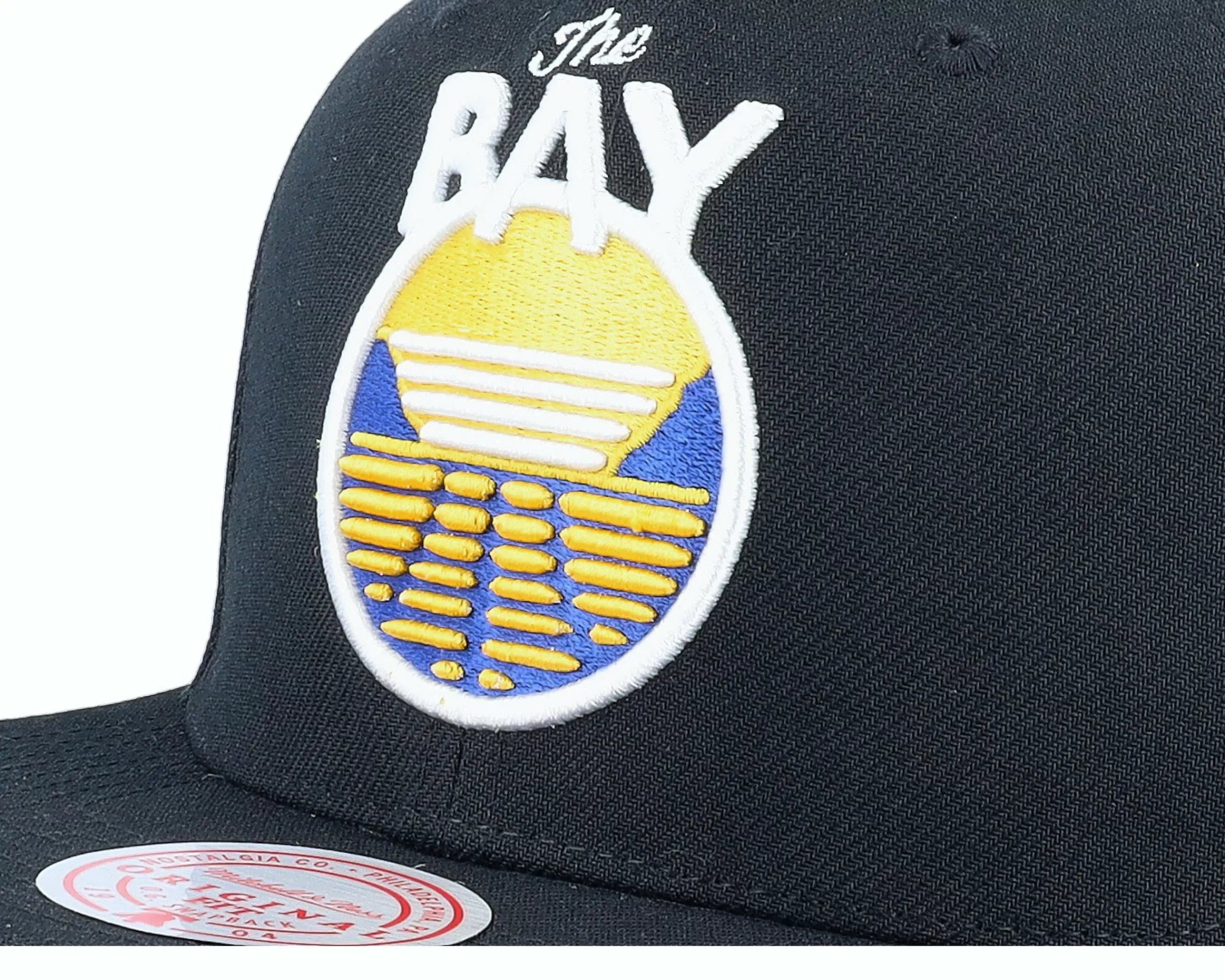 Mitchell & Ness Golden State Warriors Core Basic Black Snapback - -Unisex Snapback