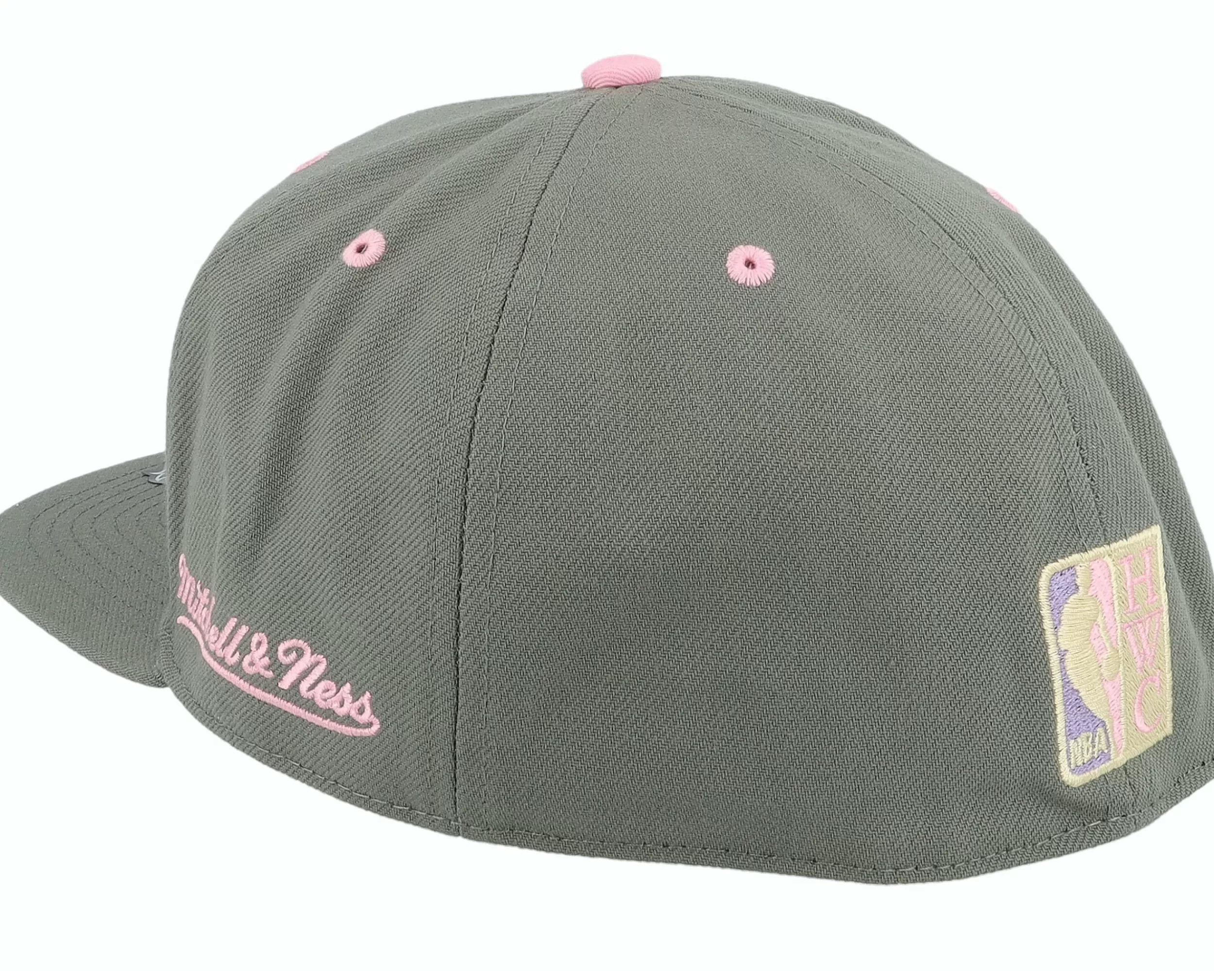 Mitchell & Ness Golden State Warriors Lavender Dreams Hwc Grey Fitted - -Unisex Fitted