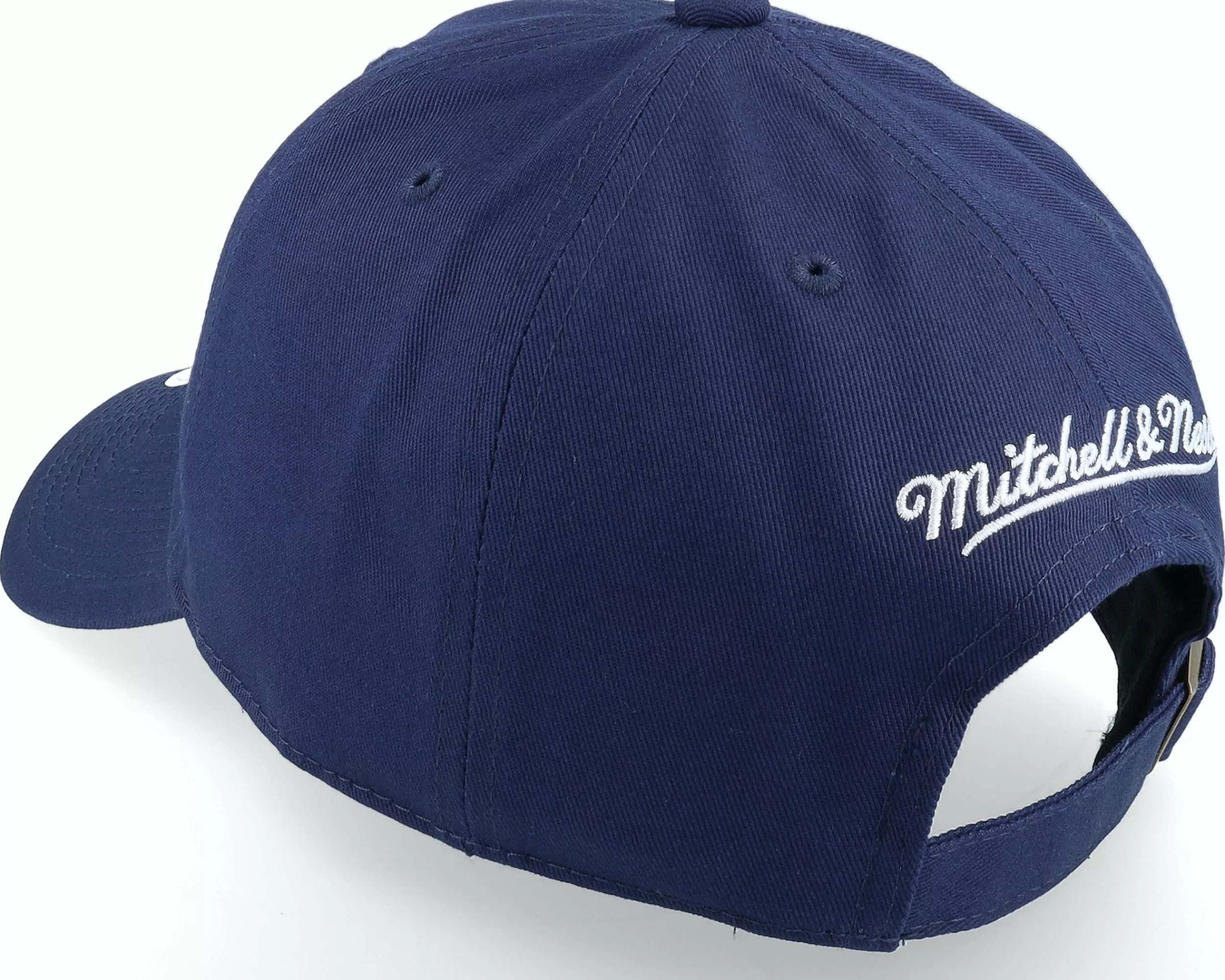 Mitchell & Ness Golden State Warriors Team Ground 2.0 Navy Dad Cap - -Unisex Dad Cap